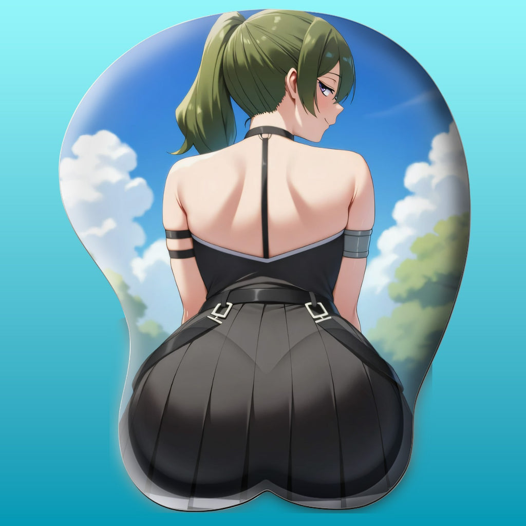 3D butt Anime Mouse Pad with Wrist Rest by Sousou no Frieren Ubel #02
