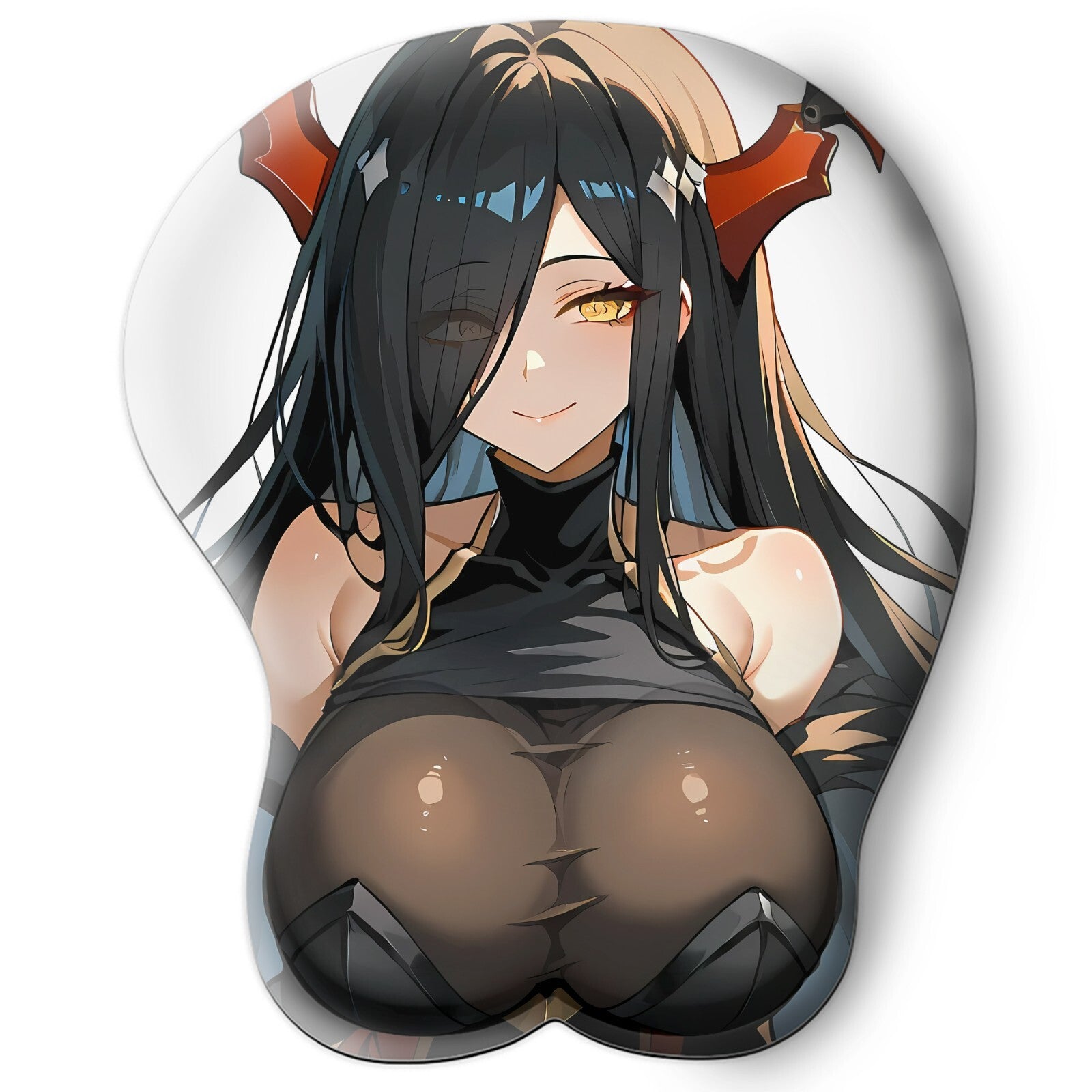 3D oppai Anime Mouse Pad with Wrist Rest by Azur Lane Friedrich  #02