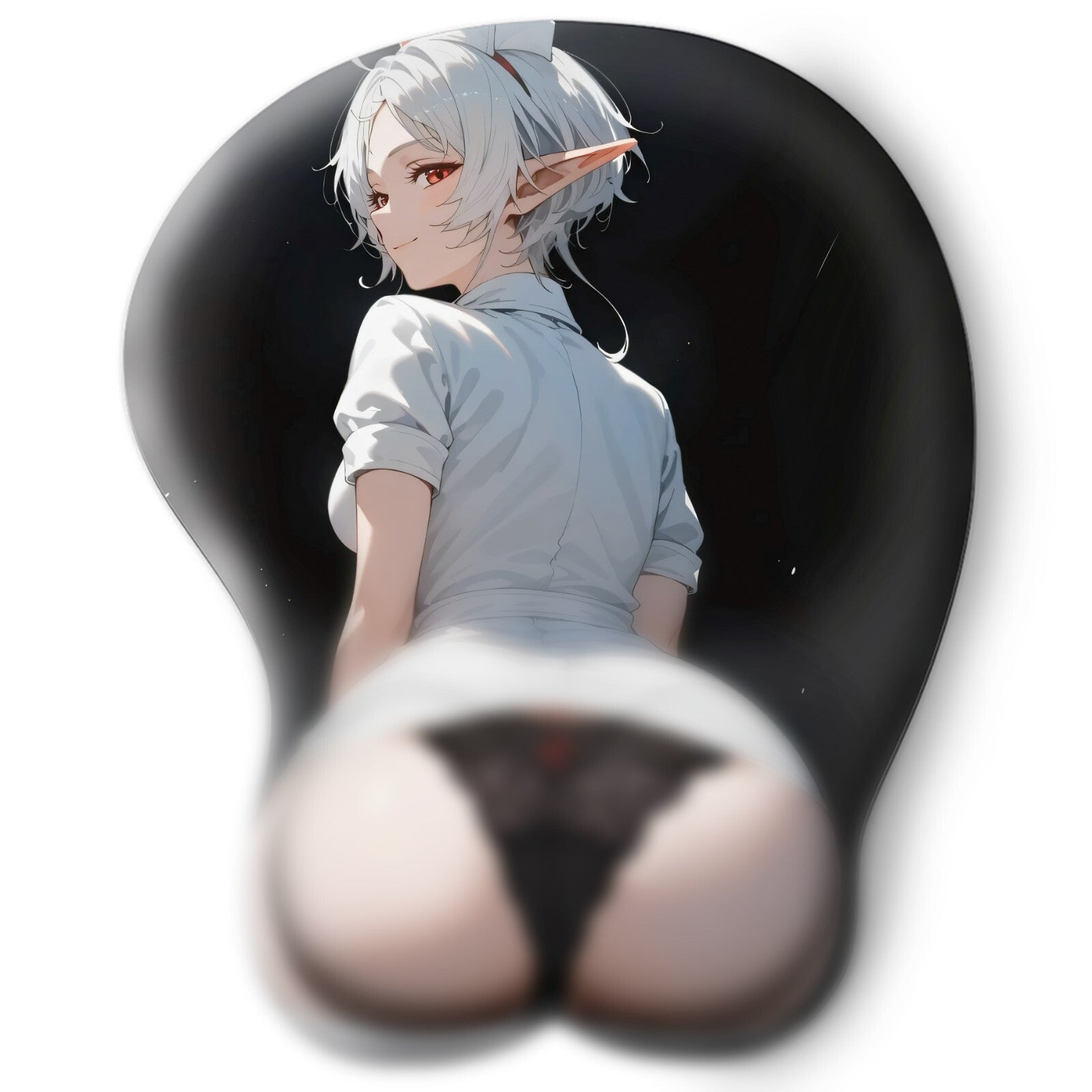 3D butt Anime Mouse Pad with Wrist Rest by Mushoku Tensei Syphiette #02