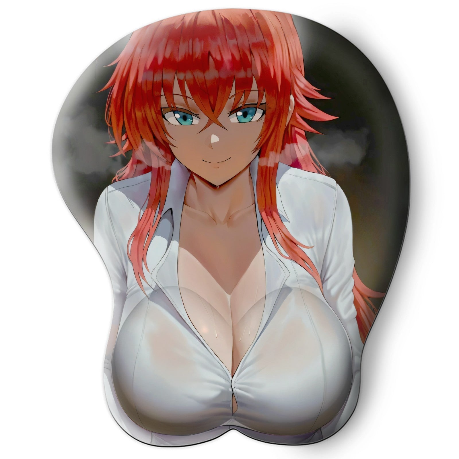 3D oppai Anime Mouse Pad with Wrist Rest by High School DxD Rias Gremory #01