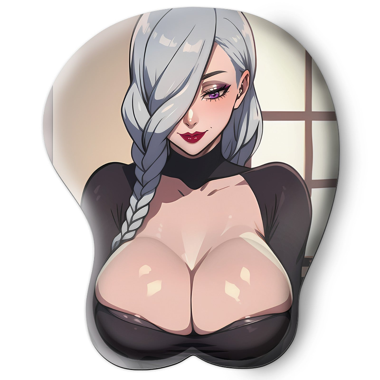 3D oppai Anime Mouse Pad with Wrist Rest by Jujutsu kaisen Mei mei #01