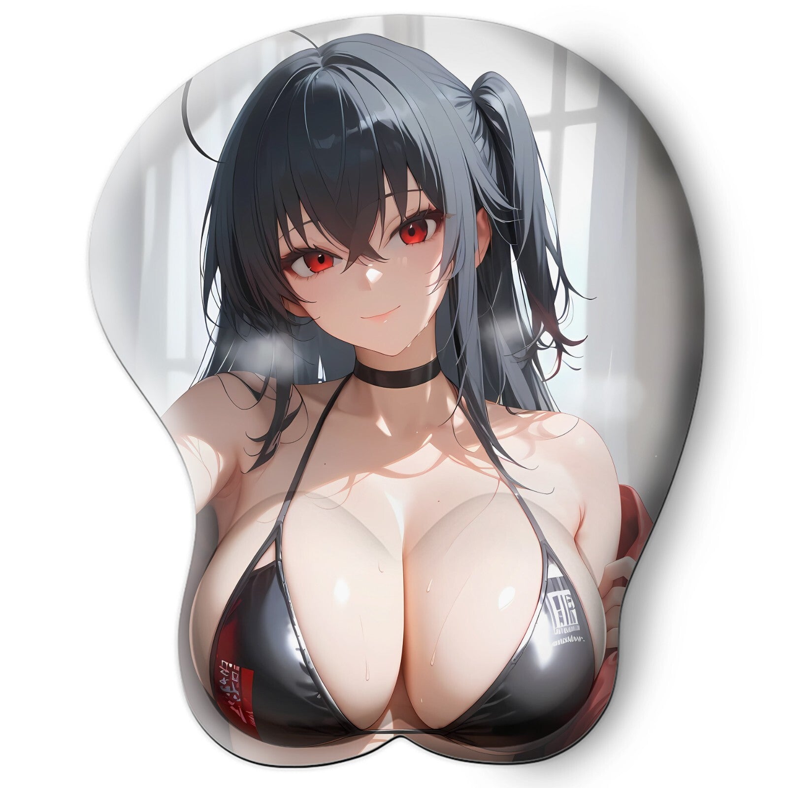 3D oppai Anime Mouse Pad with Wrist Rest by Azur Lane Taihou #02