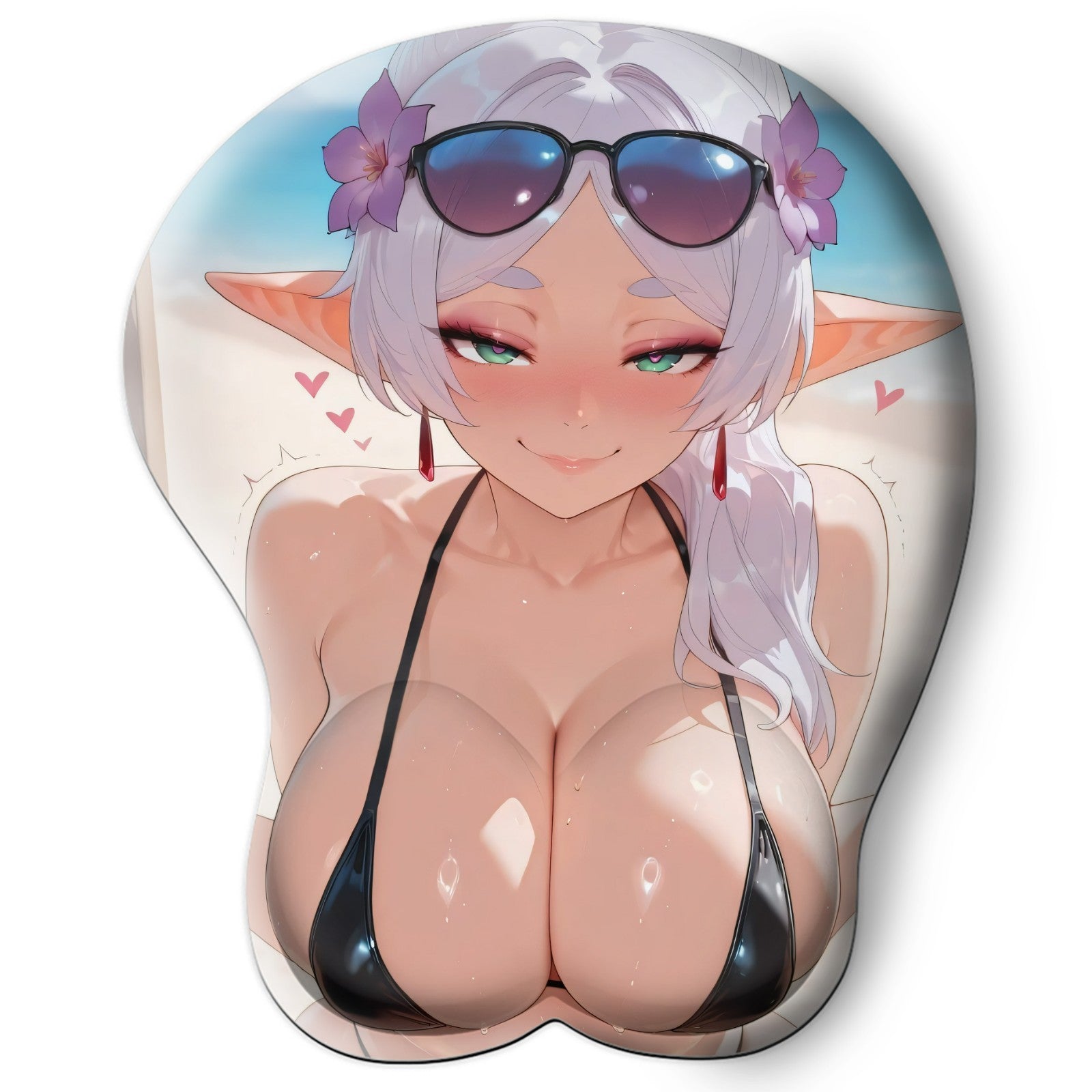 3D oppai Anime Mouse Pad with Wrist Rest by Sousou no Frieren #01