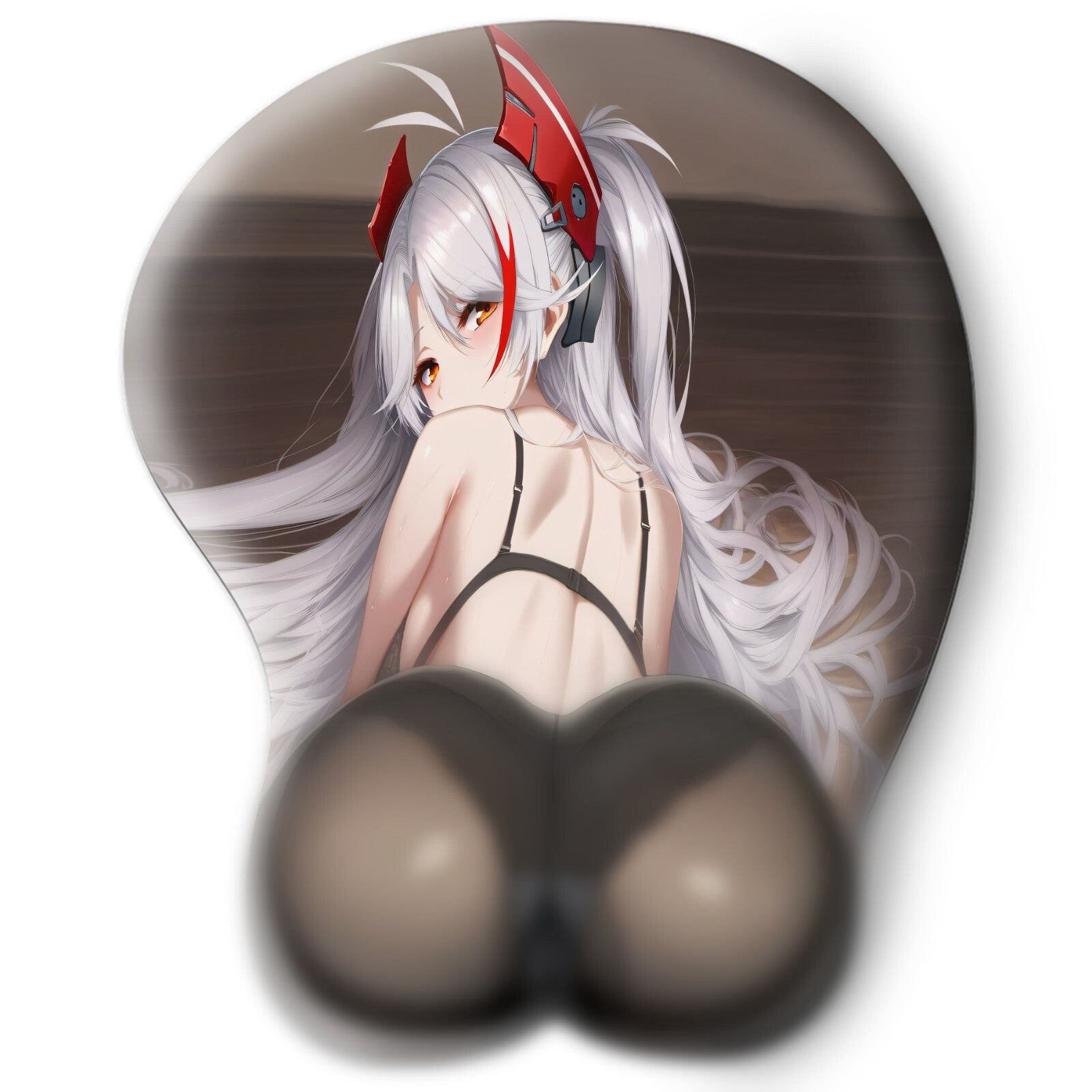 3D butt Anime Mouse Pad with Wrist Rest by Azur Lane Prinz Eugen  #04