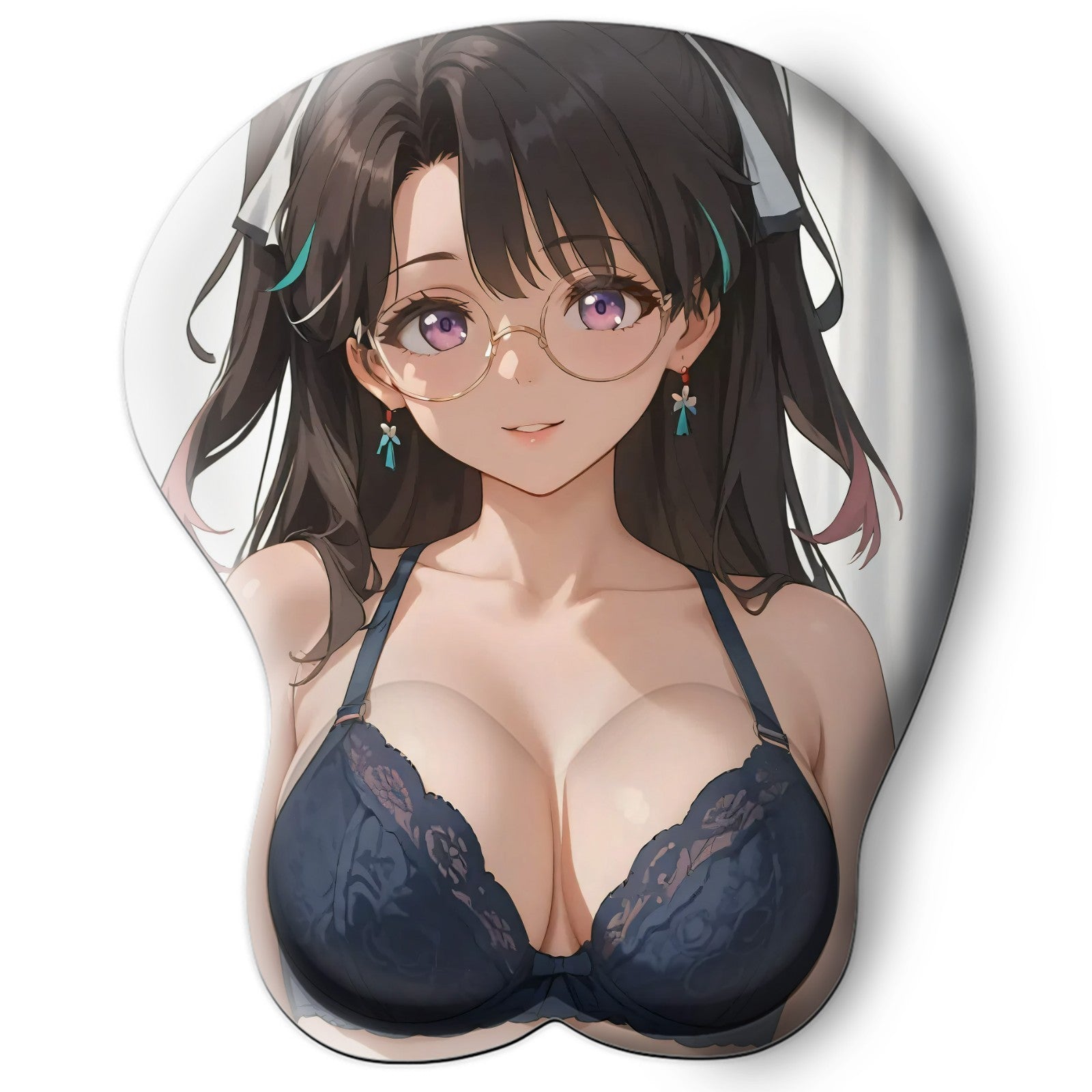 3D oppai Anime Mouse Pad with Wrist Rest by Wuthering Waves Zhezhi  #01