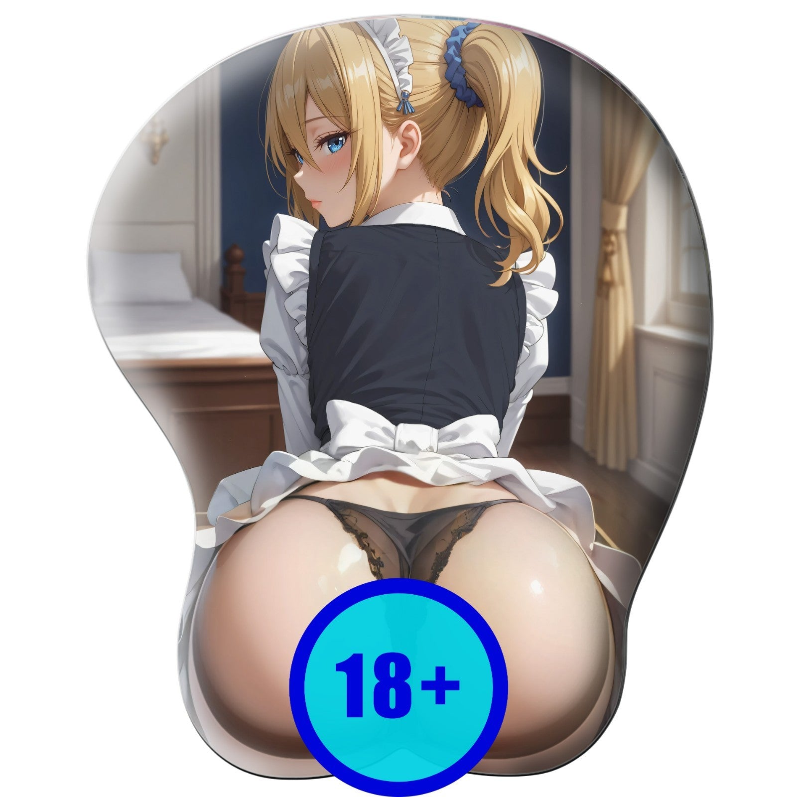 3D butt Anime Mouse Pad with Wrist Rest by Kaguya-sama Ai Hayasaka #02