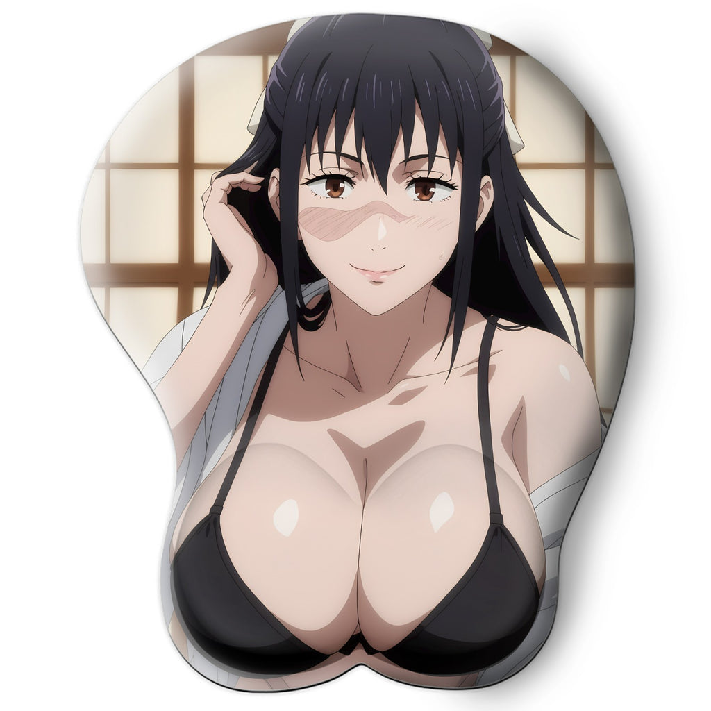 3D oppai Anime Mouse Pad with Wrist Rest by Jujutsu kaisen Utahime Iori #01