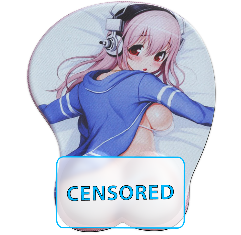 3D butt Anime Mouse Pad with Wrist Rest by Super Sonico Kitamura #02