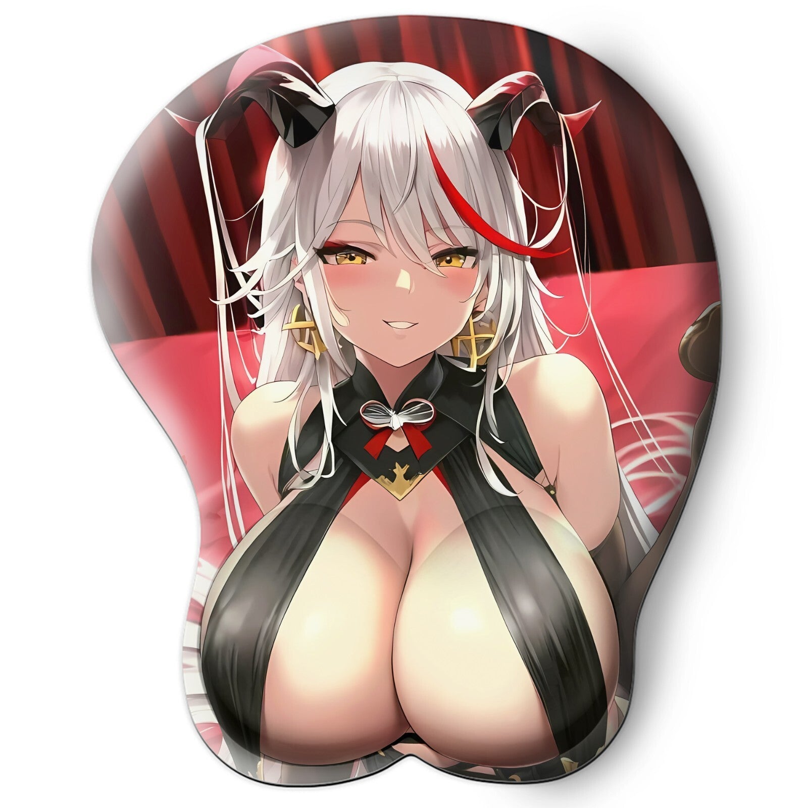 3D oppai Anime Mouse Pad with Wrist Rest by Azur Lane Aegir (Ägir) #02