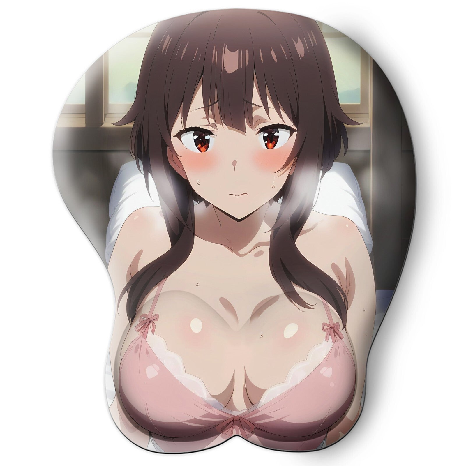 3D oppai Anime Mouse Pad with Wrist Rest by konosuba Megumin #03