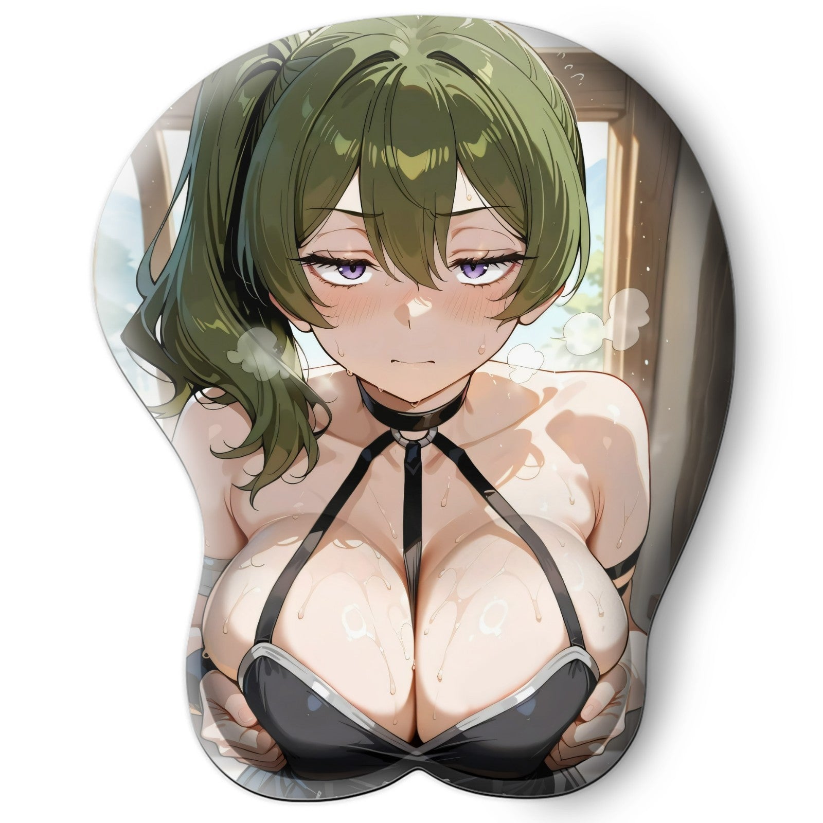 3D butt Anime Mouse Pad with Wrist Rest by Sousou no Frieren Ubel #02