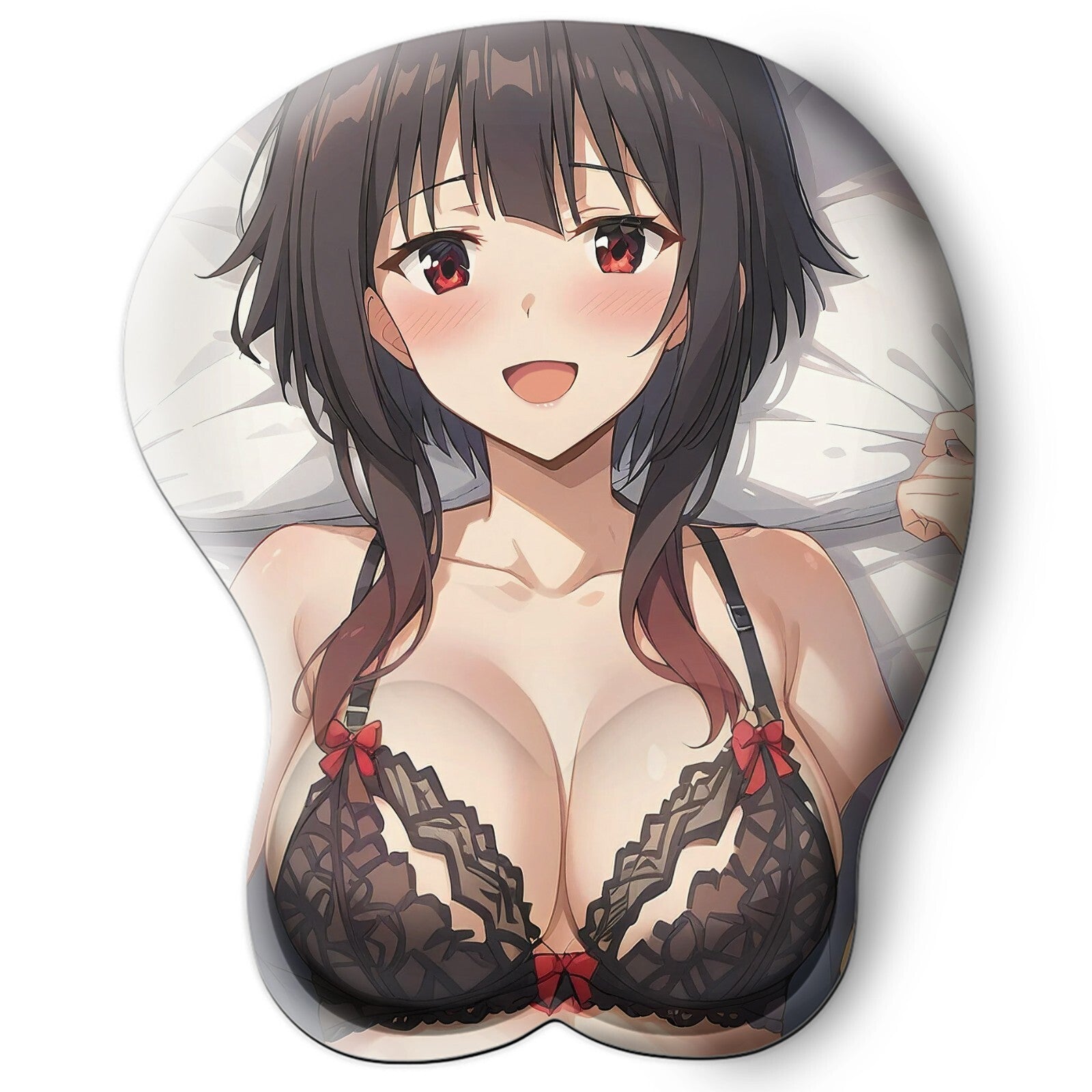 3D oppai Anime Mouse Pad with Wrist Rest by konosuba Megumin #02
