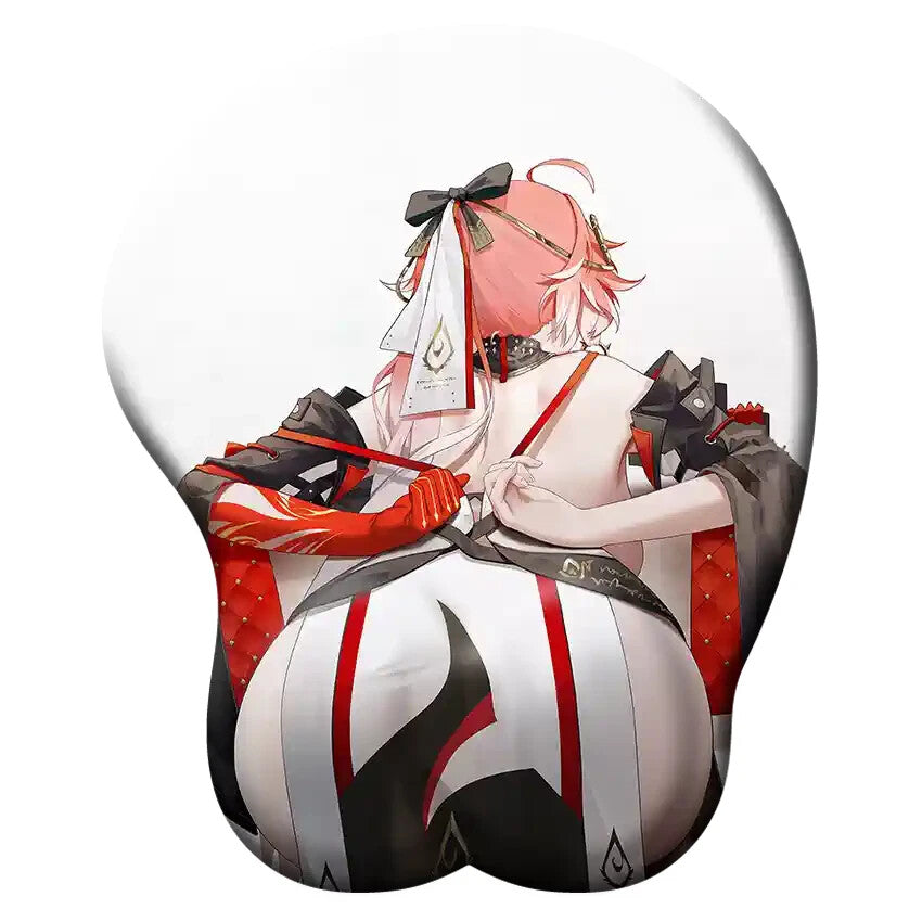 3D butt Anime MousePad with Wrist Rest by Eternal Blaze Changli  #02