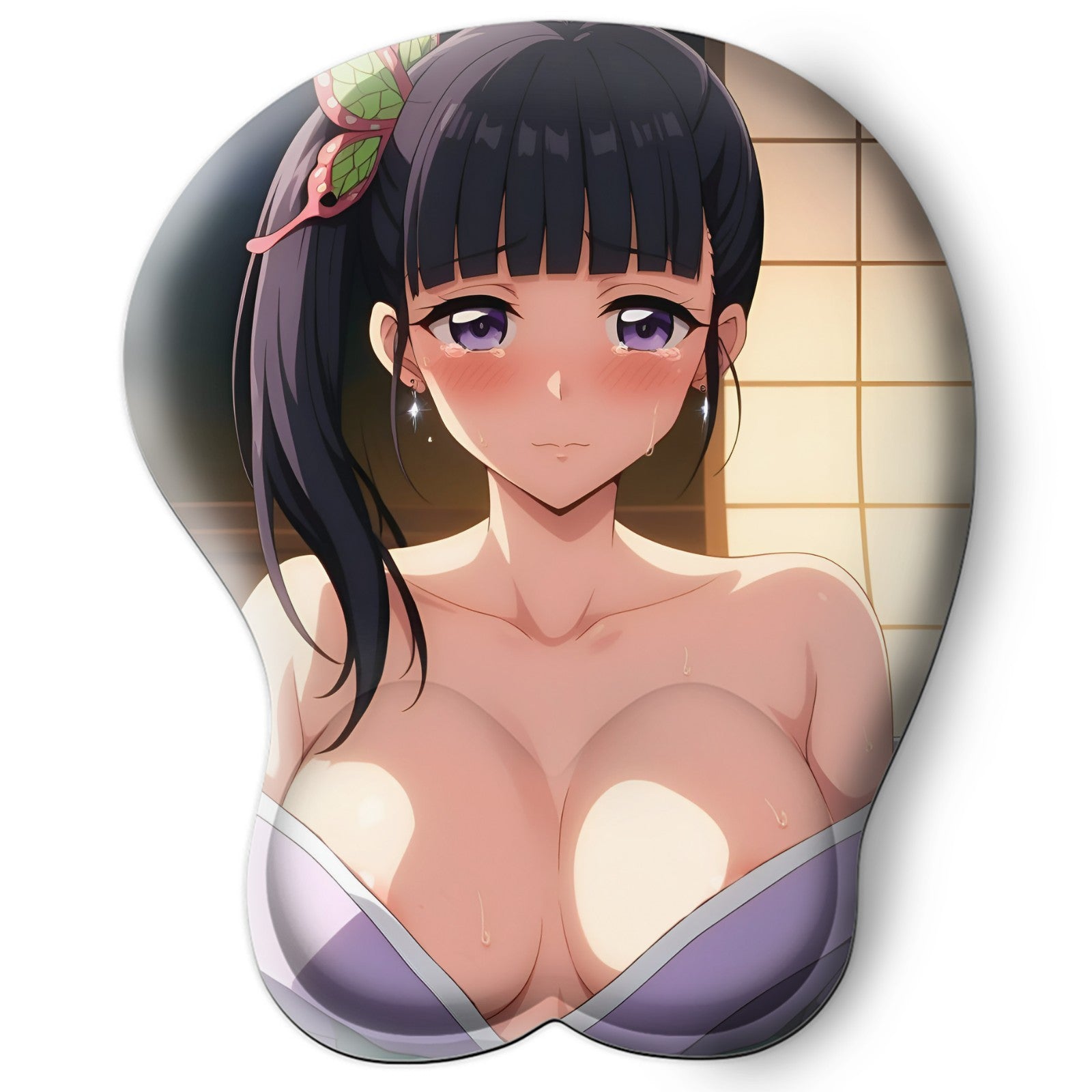 3D oppai Anime MousePad with Wrist Rest by  Demon Slayer Tsuyuri Kanao #01