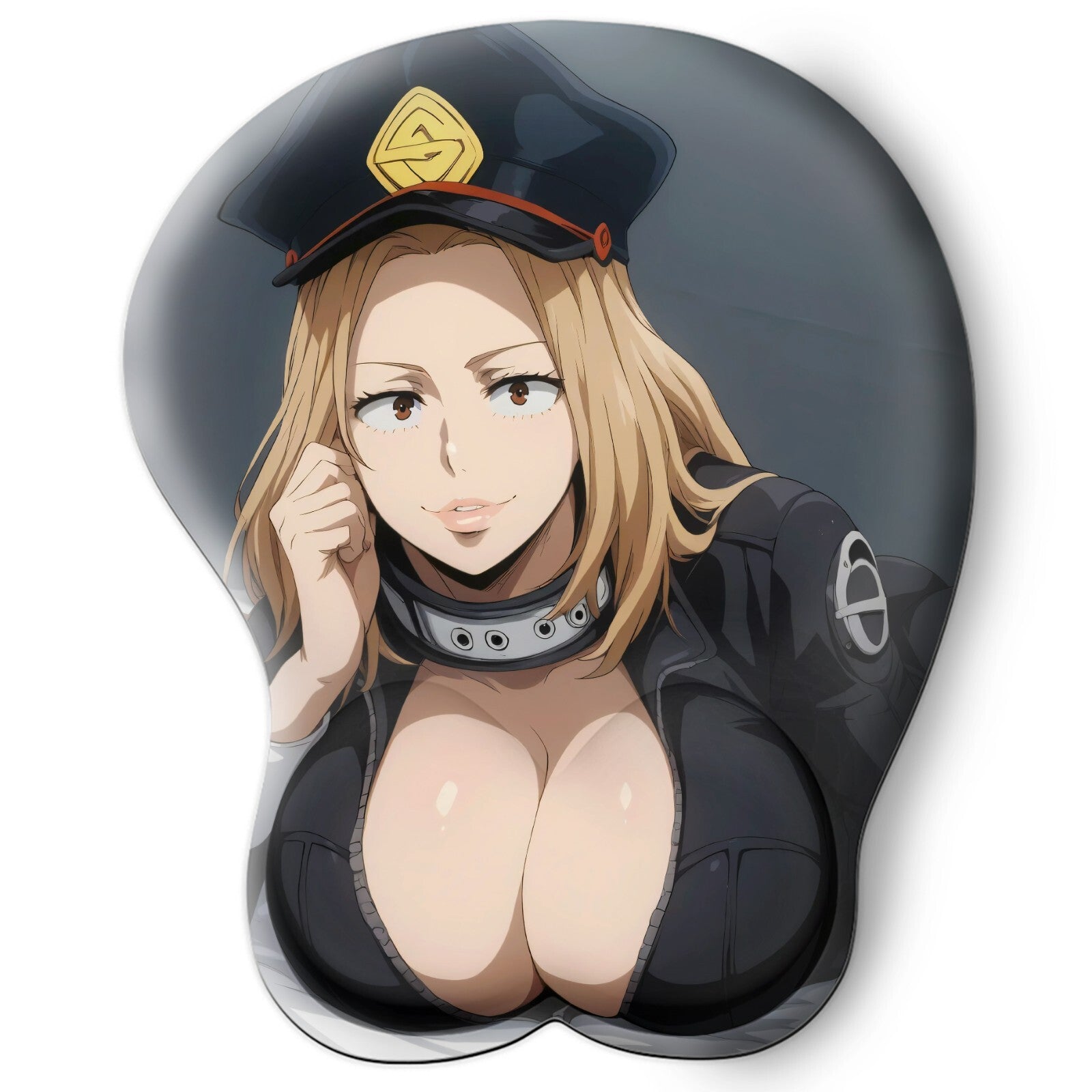 3D oppai Anime Mouse Pad with Wrist Rest by My hero academia Camie Utsushimi #01
