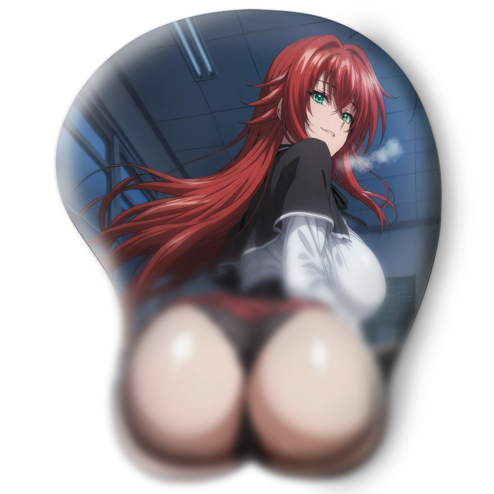 3D butt Anime Mouse Pad with Wrist Rest by High School DxD Rias Gremory #02