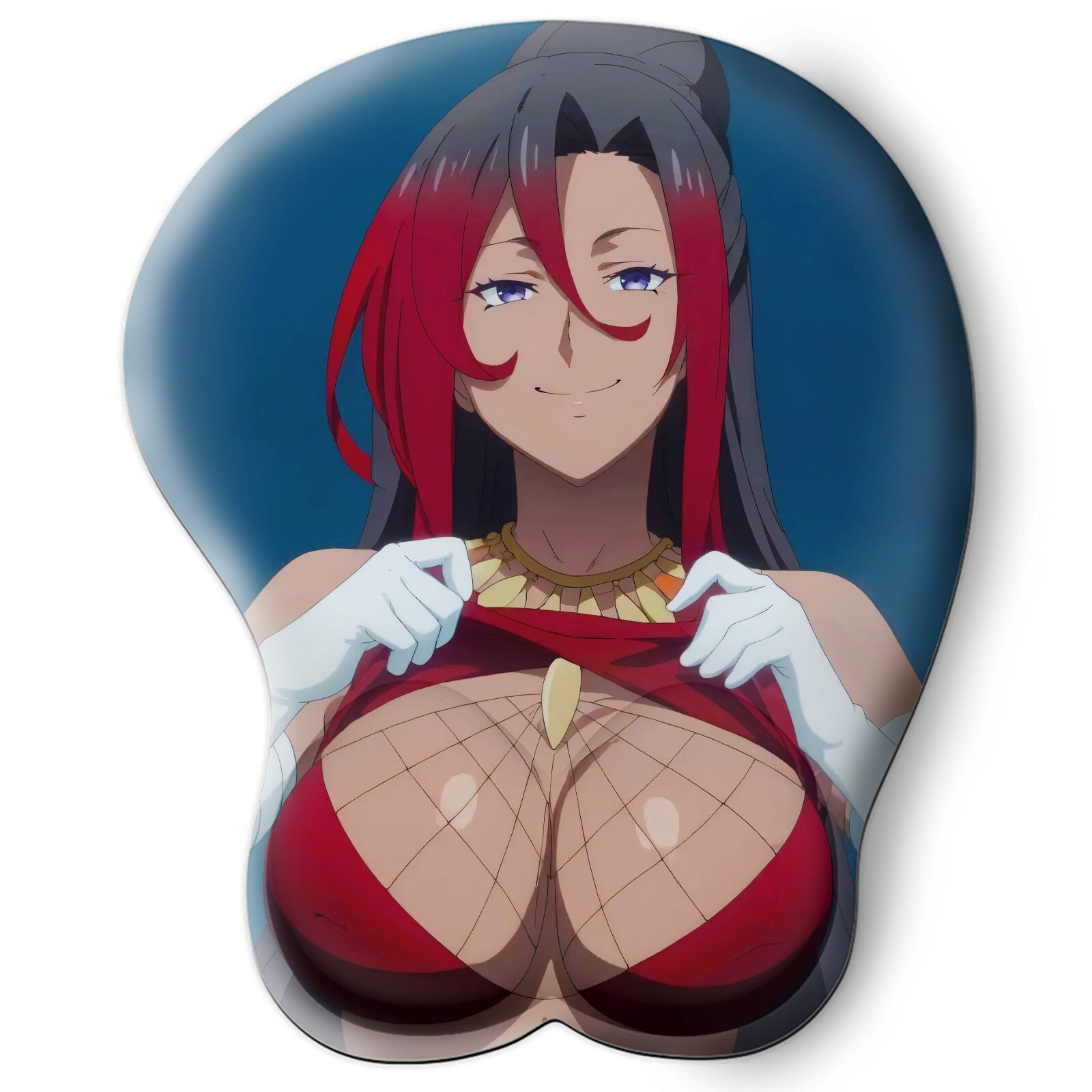 3D oppai Anime Mouse Pad with Wrist Rest by konosuba Sylvia #01