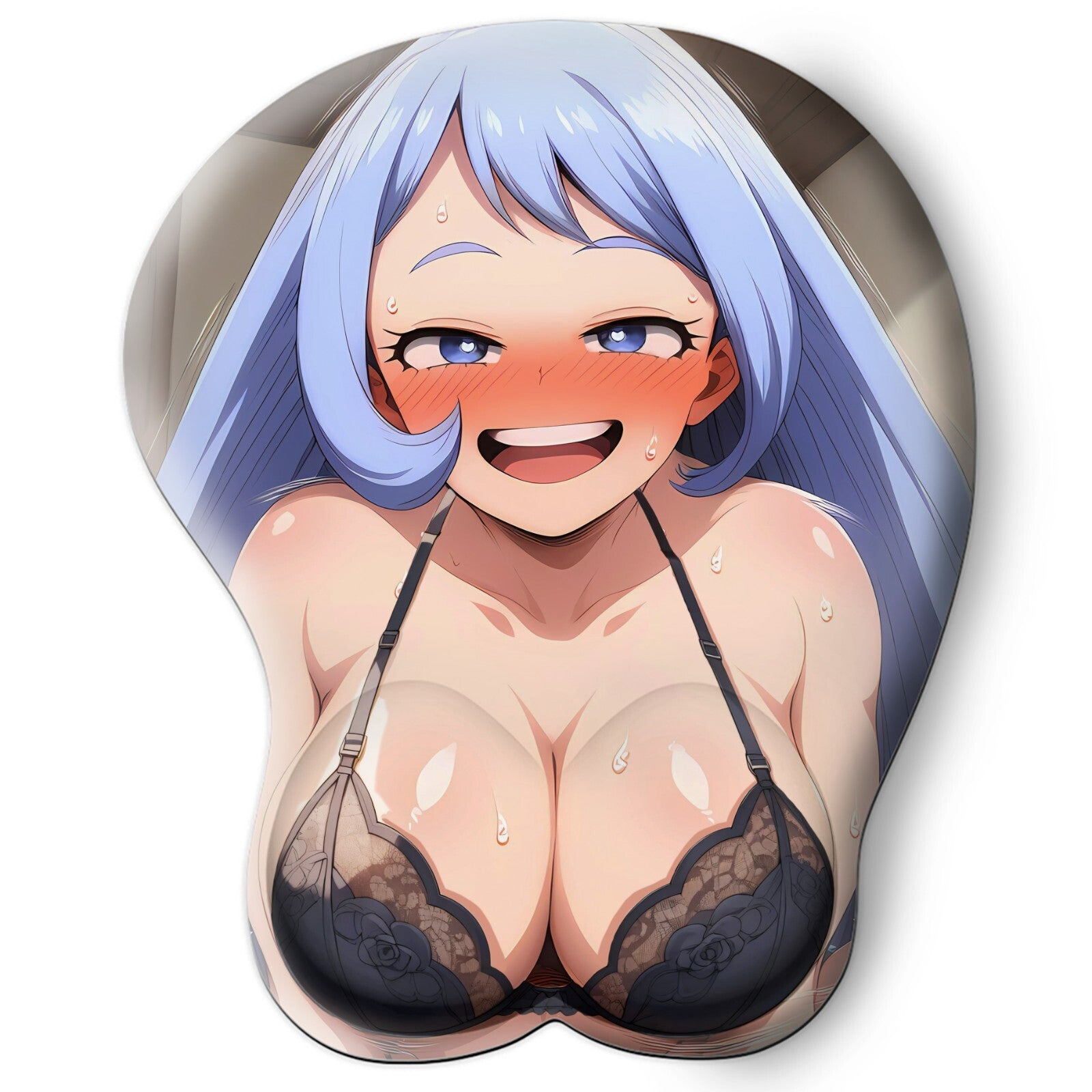 3D oppai Anime Mouse Pad with Wrist Rest by My hero academia Nejire Hado #01