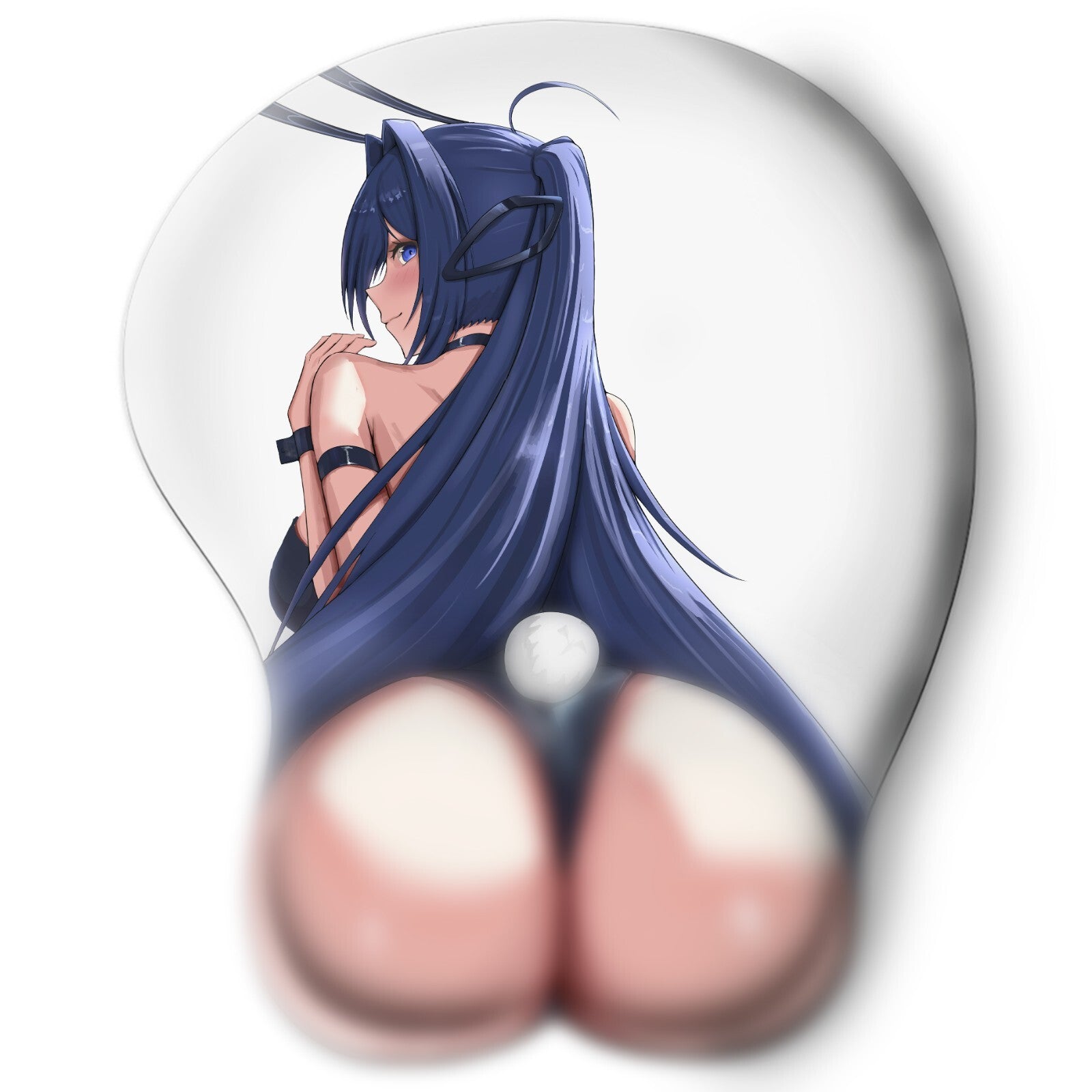 3D butt Anime Mouse Pad with Wrist Rest by Azur Lane New Jersey #01
