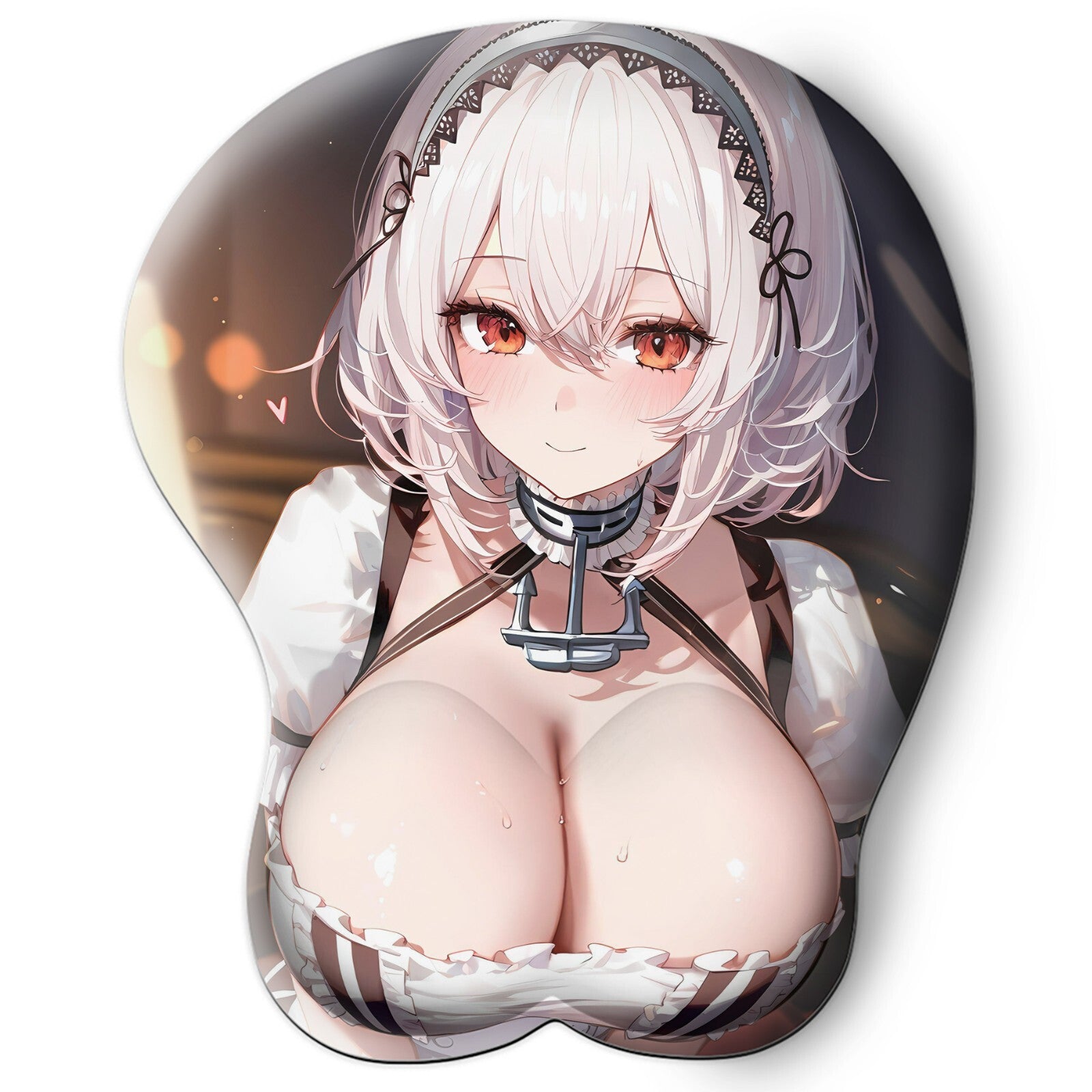 3D oppai Anime Mouse Pad with Wrist Rest by Azur Lane Sirius #01