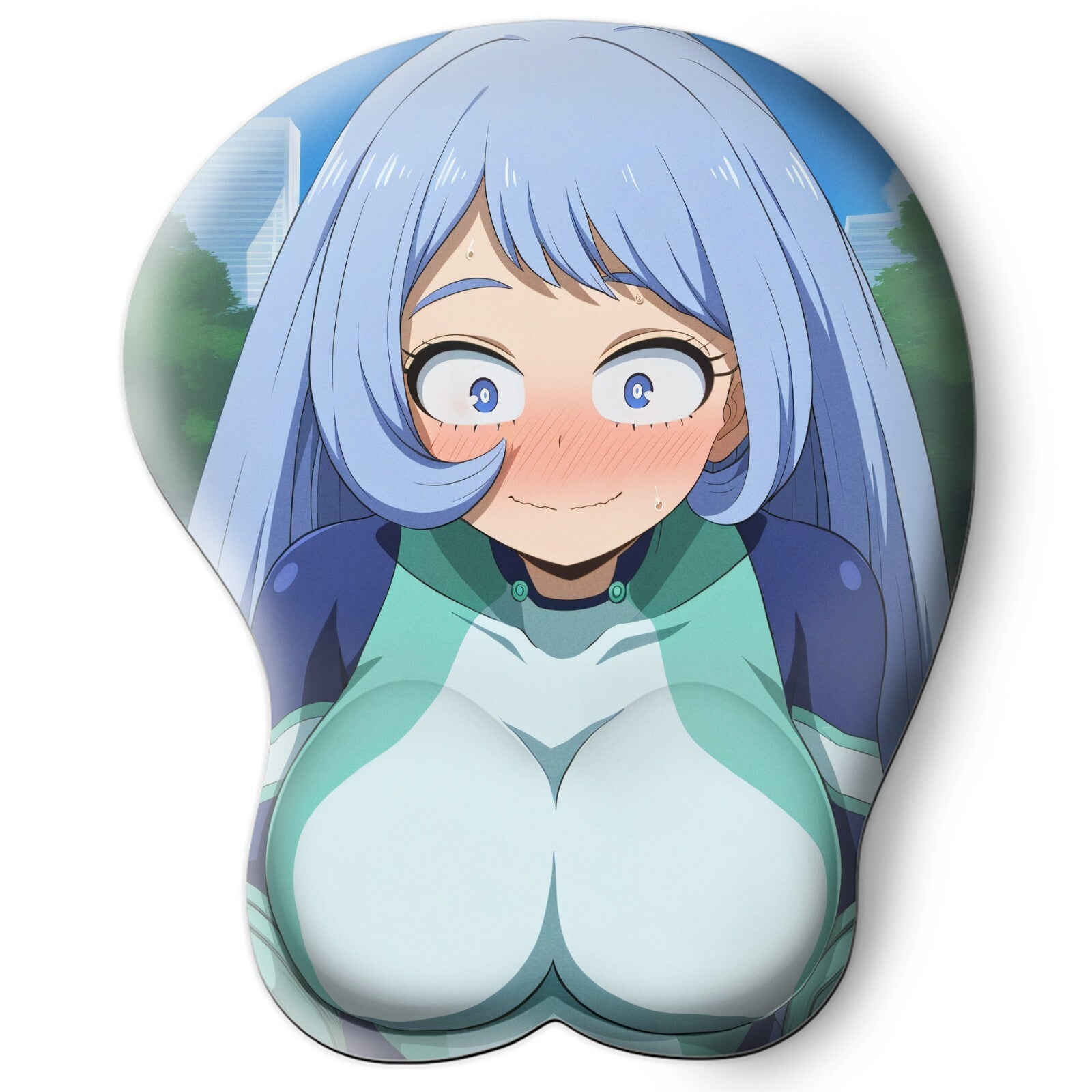 3D oppai Anime Mouse Pad with Wrist Rest by My hero academia Nejire Hado #01