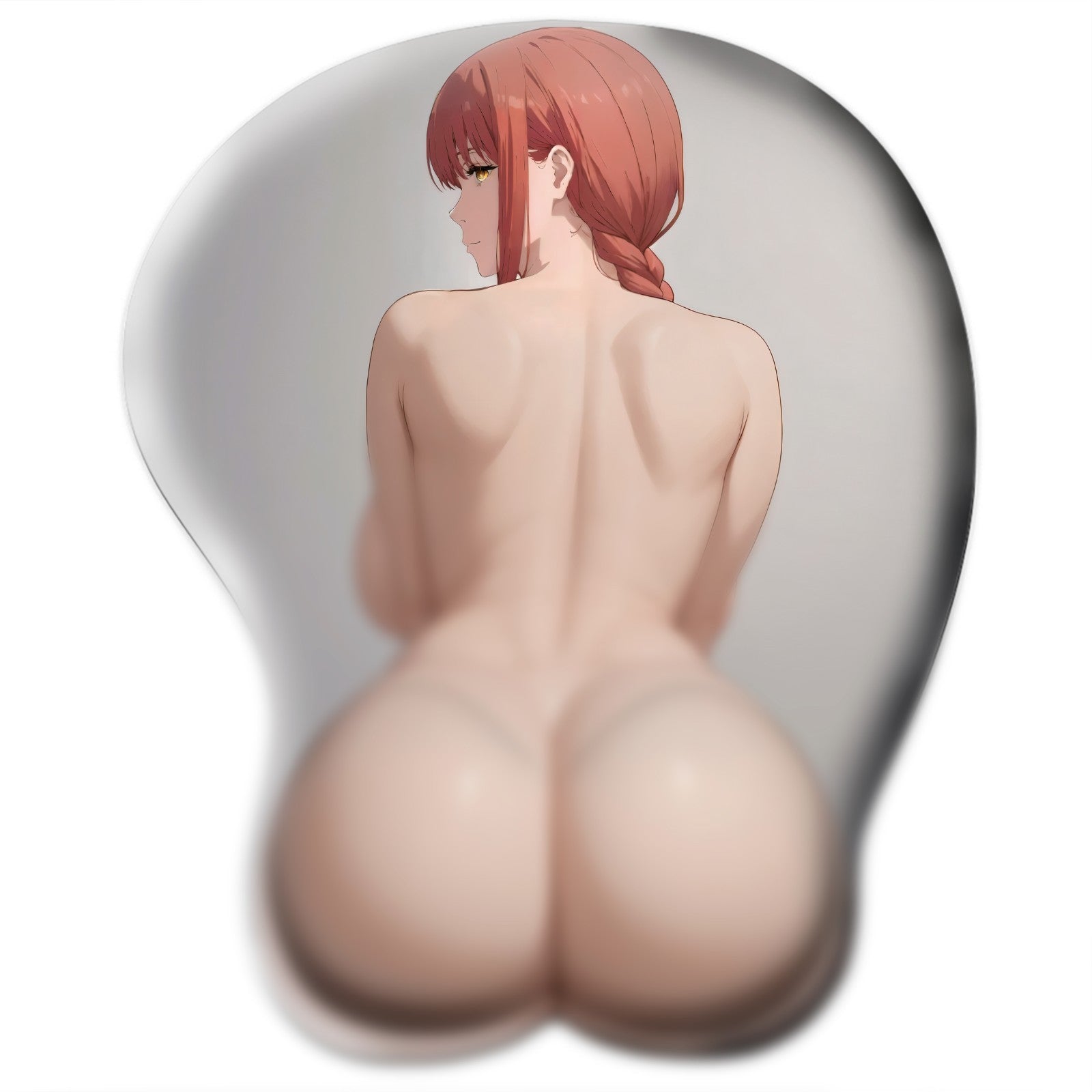 3D butt Anime Mouse Pad with Wrist Rest by Chainsaw Man Makima  #03