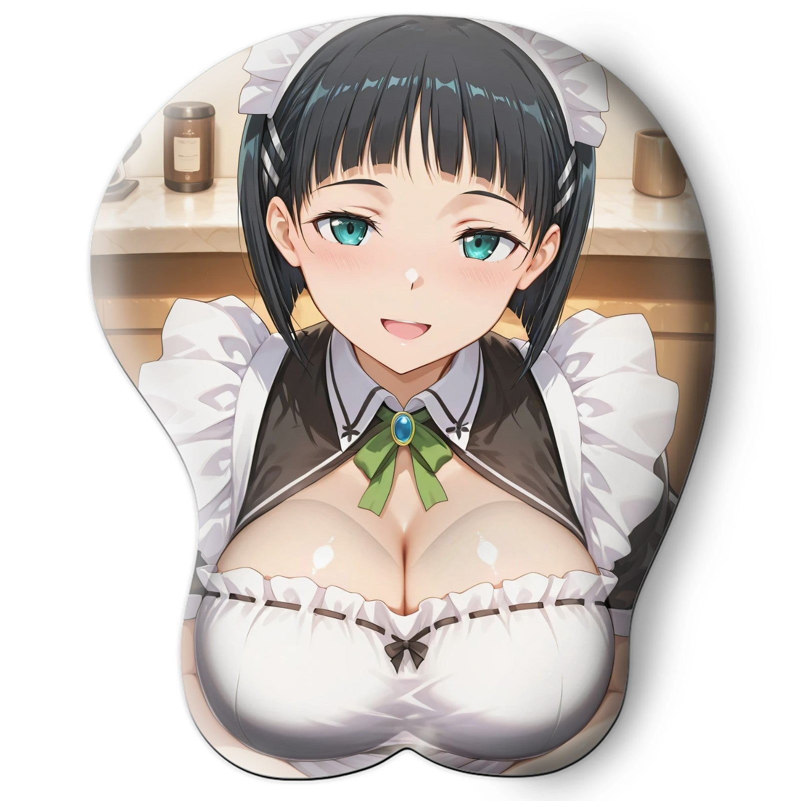 3D Oppai Anime Mouse Pad with Wrist Rest by Sword Art Online Kirigaya Suguha #01
