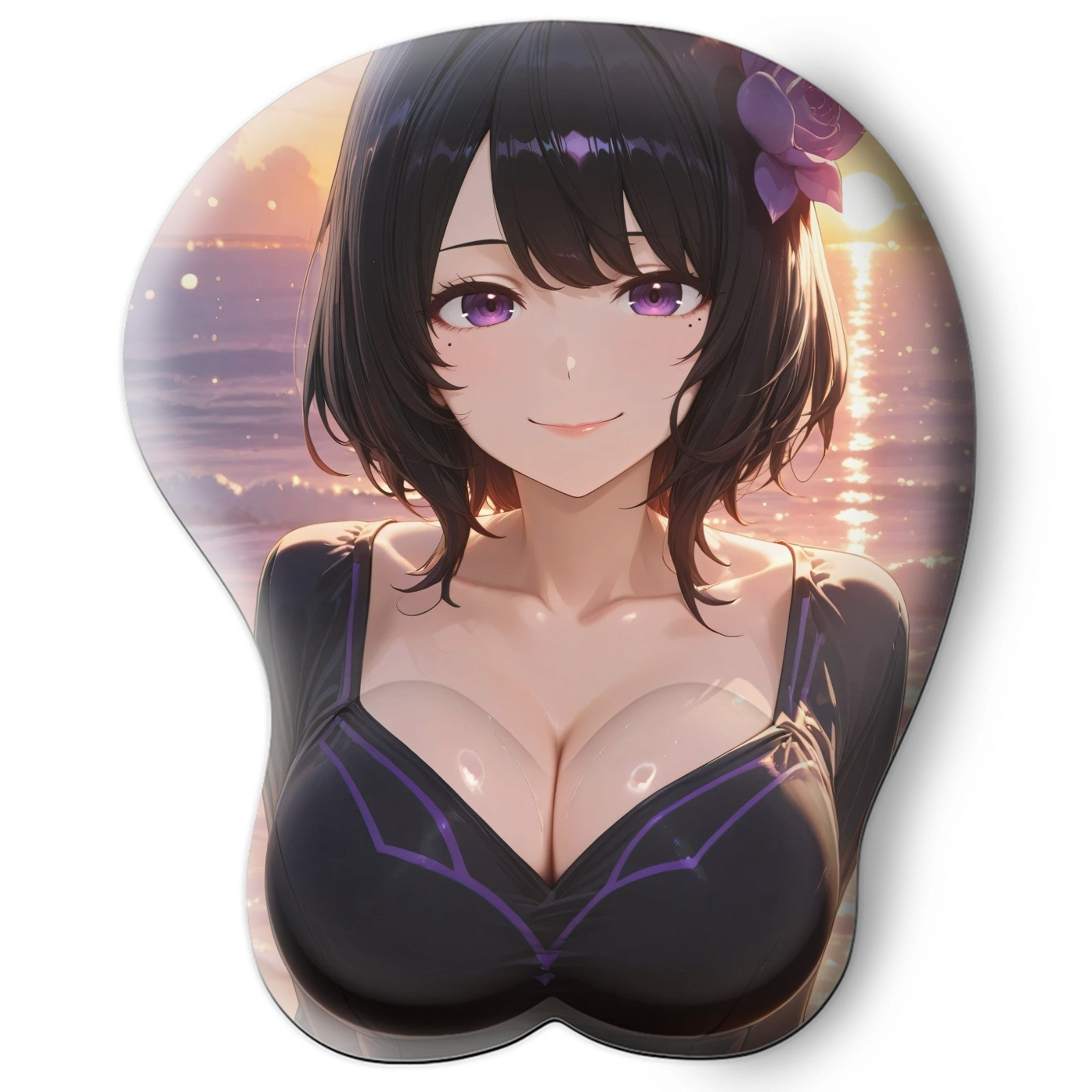 3D Oppai Anime Mouse Pad with Wrist Rest by Re:Zero Elsa Granhiert #01