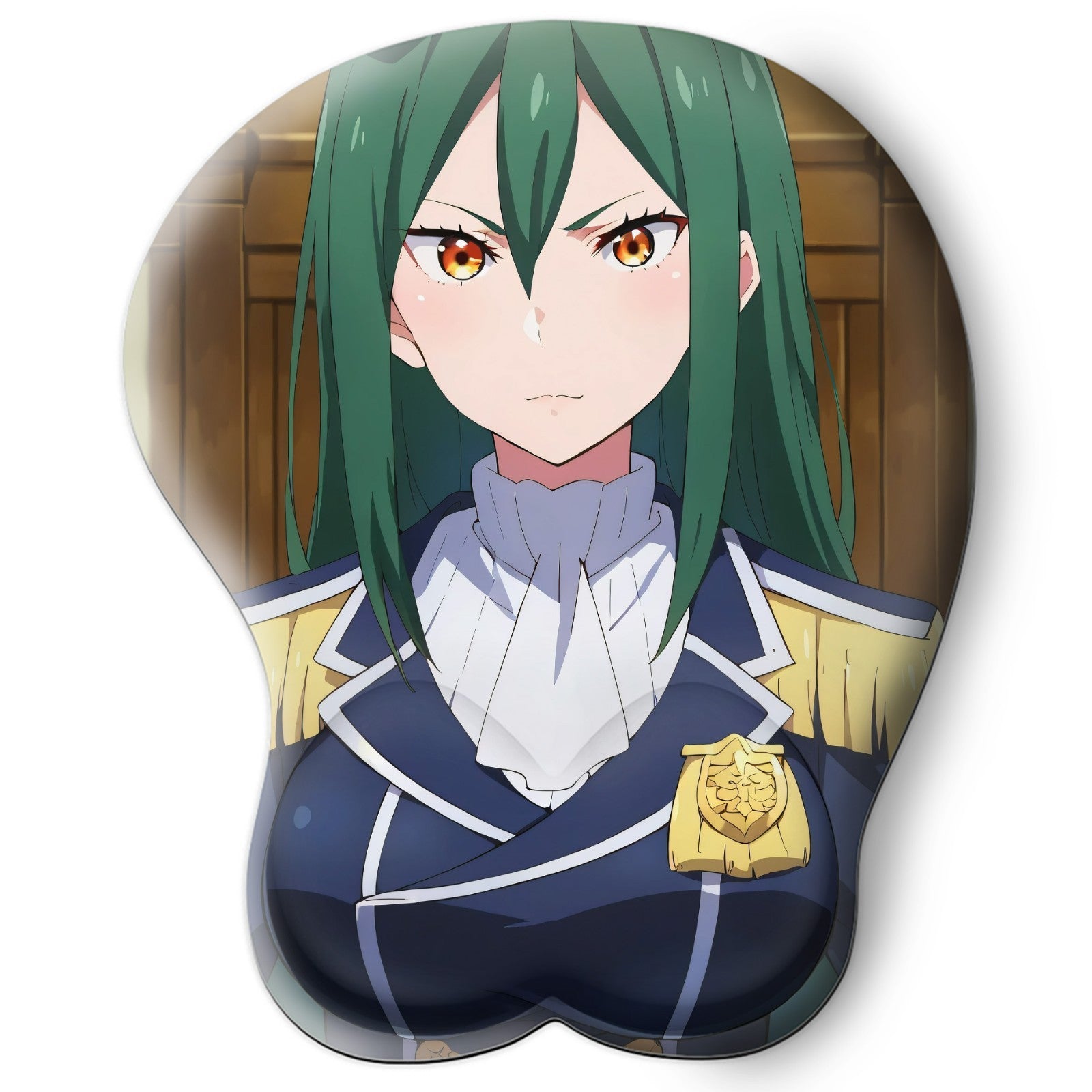 3D Oppai Anime Mouse Pad with Wrist Rest by Re:Zero Crusch Karsten #01