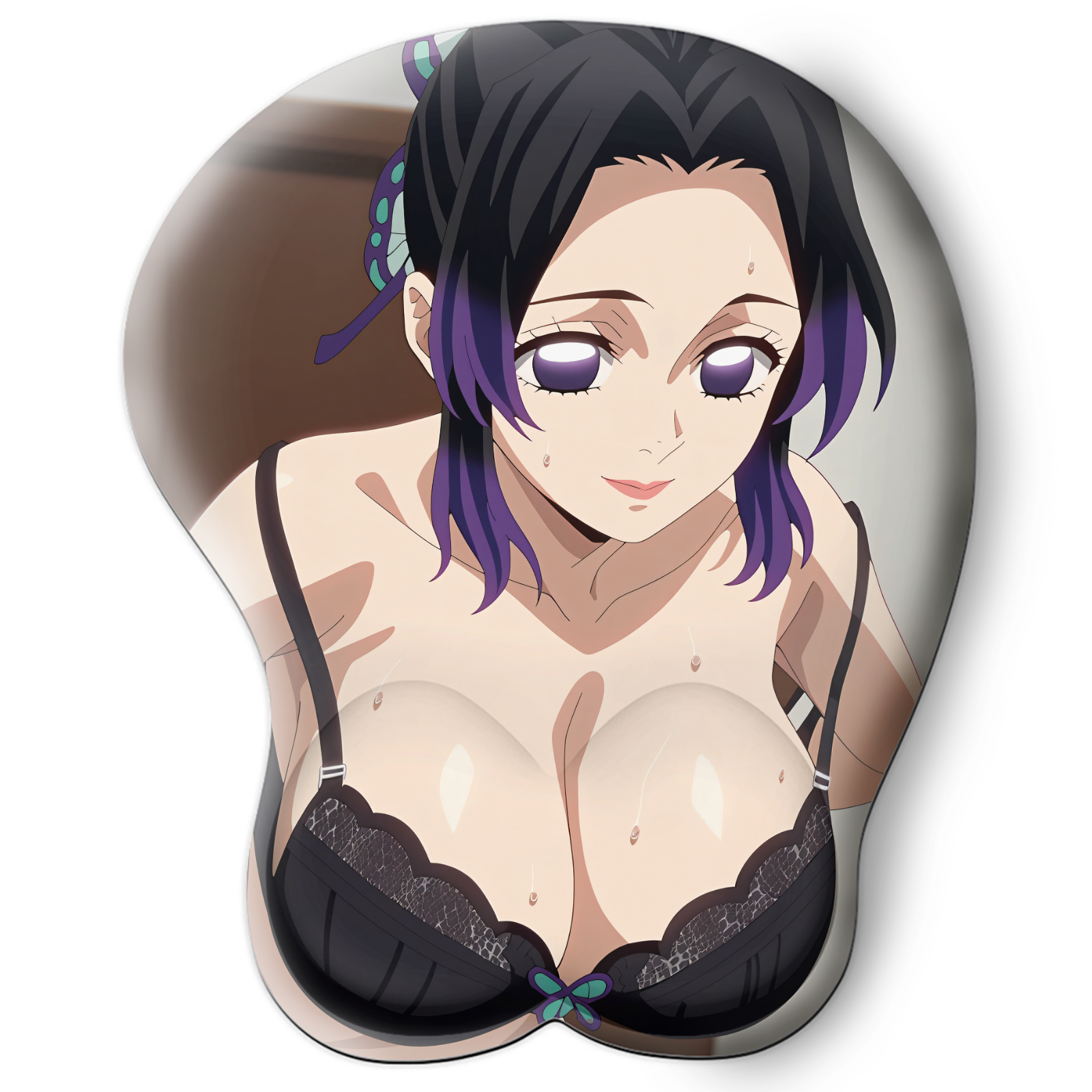 3D oppai Anime MousePad with Wrist Rest by  Demon Slayer Shinobu kosho #01