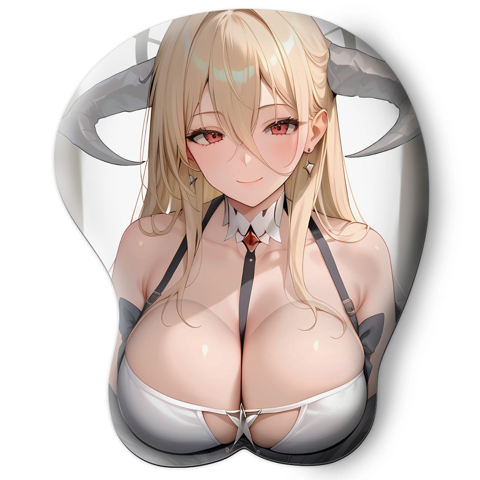 3D oppai Anime Mouse Pad with Wrist Rest by Azur Lane Implacable #02