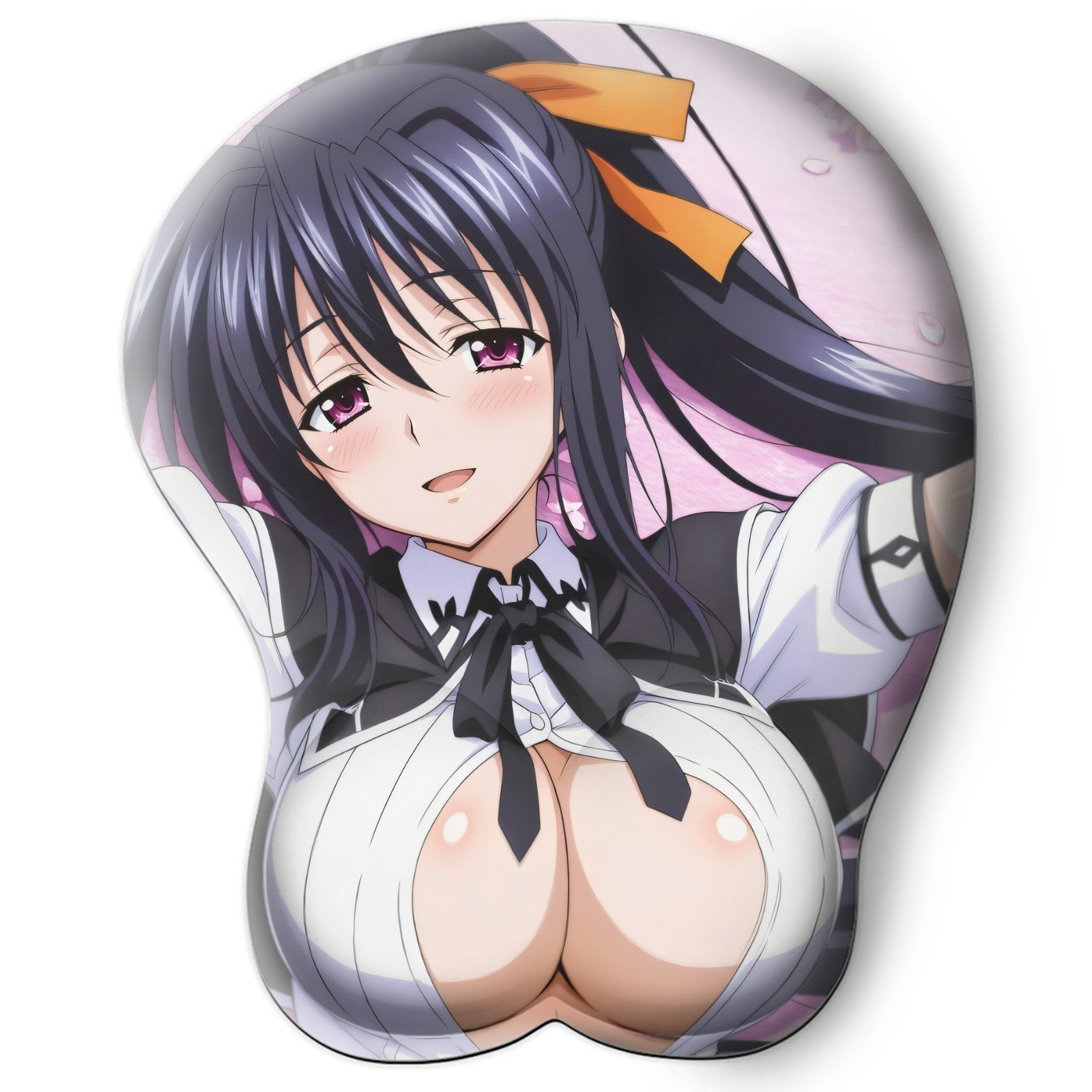 3D oppai Anime Mouse Pad with Wrist Rest by High School DxD Akeno Himejima #01