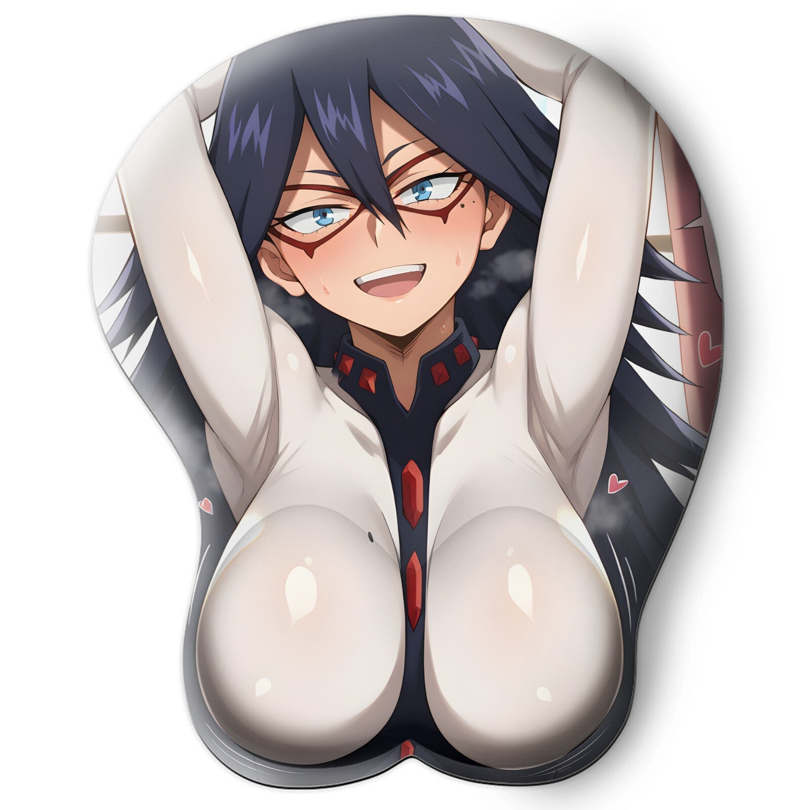 3D oppai Anime Mouse Pad with Wrist Rest by My hero academia Midnight #01