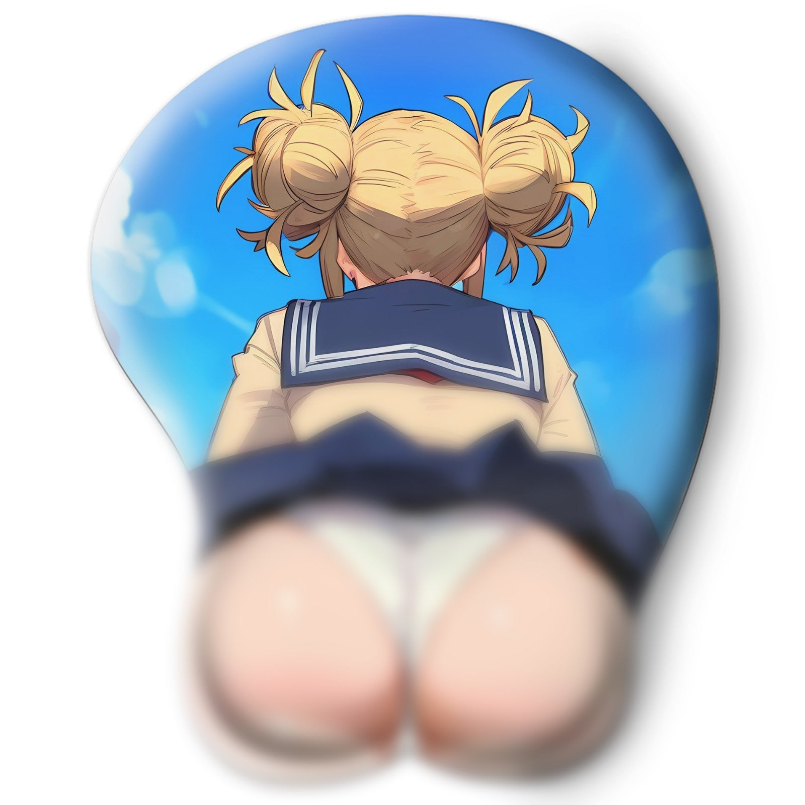 3D butt Anime Mouse Pad with Wrist Rest by My hero academia Himiko Toga #03