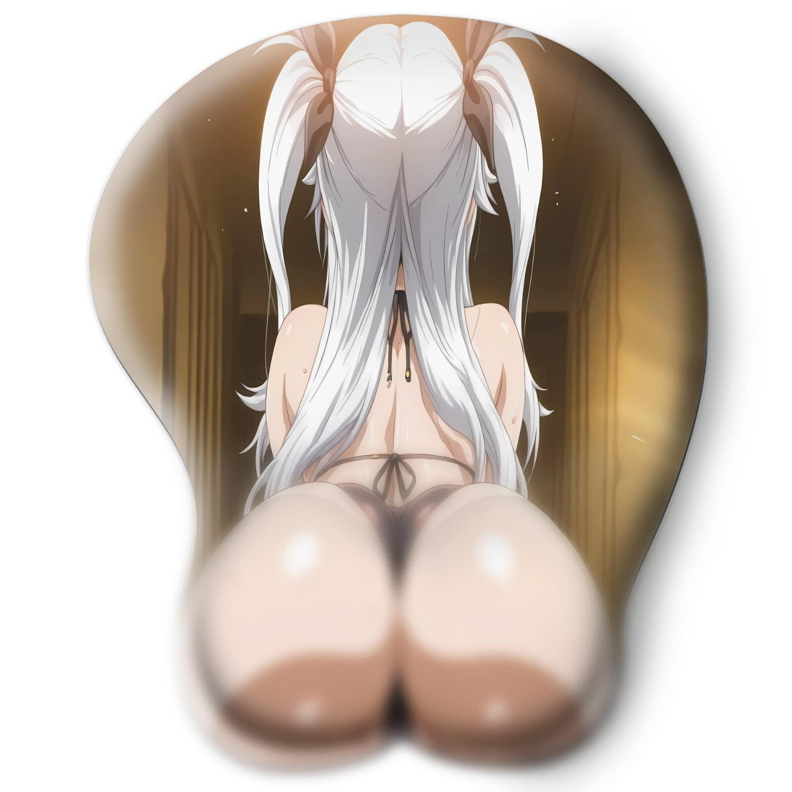 3D butt Anime Mouse Pad with Wrist Rest by Azur Lane Prinz Eugen  #05