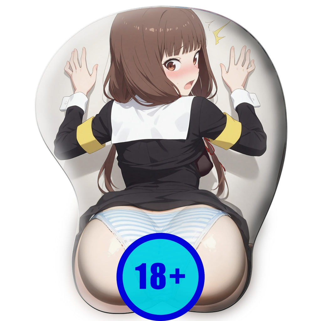 3D butt Anime Mouse Pad with Wrist Rest by Kaguya-sama Miko Iino #02