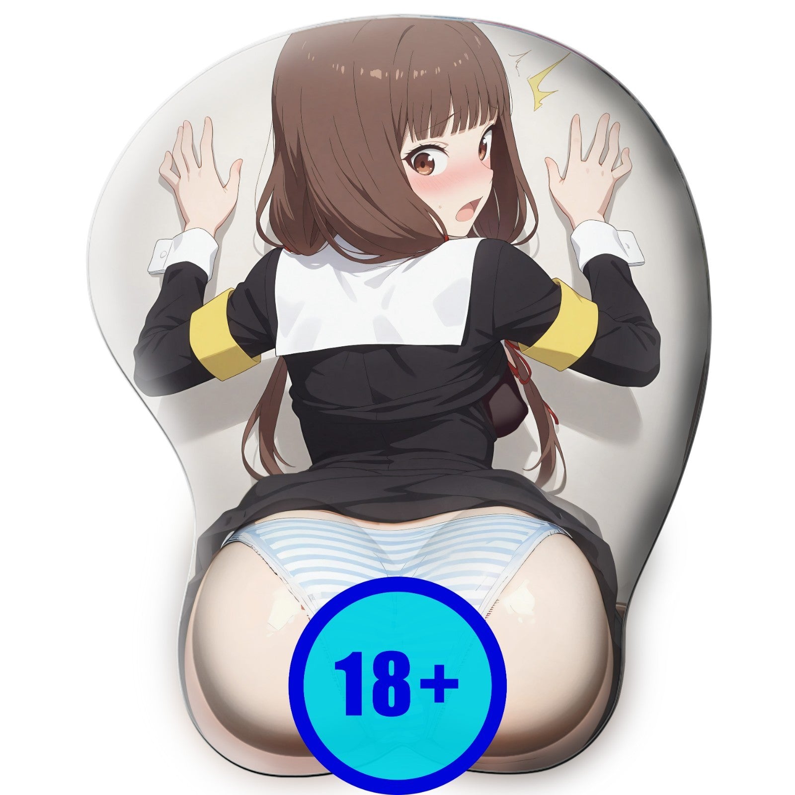 3D butt Anime Mouse Pad with Wrist Rest by Kaguya-sama Miko Iino #02