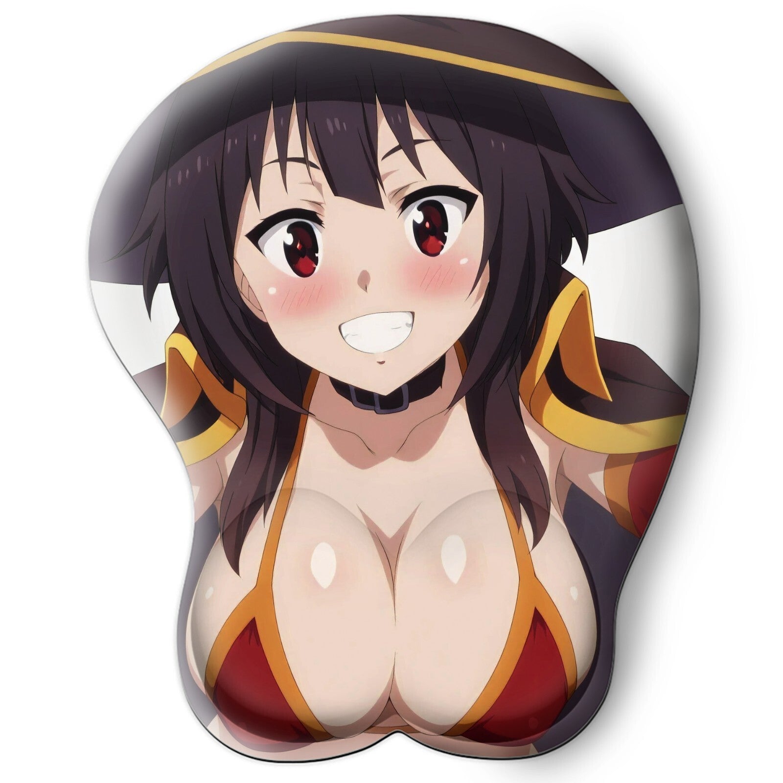 3D oppai Anime Mouse Pad with Wrist Rest by konosuba Megumin #03