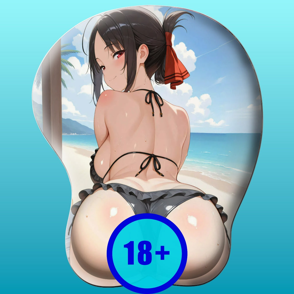 3D butt Anime Mouse Pad with Wrist Rest by Kaguya-sama shinomiya kaguya #02