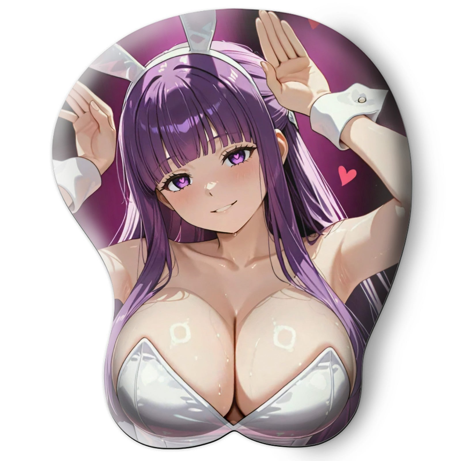 3D oppai Anime Mouse Pad with Wrist Rest by Sousou no Frieren Fern #01