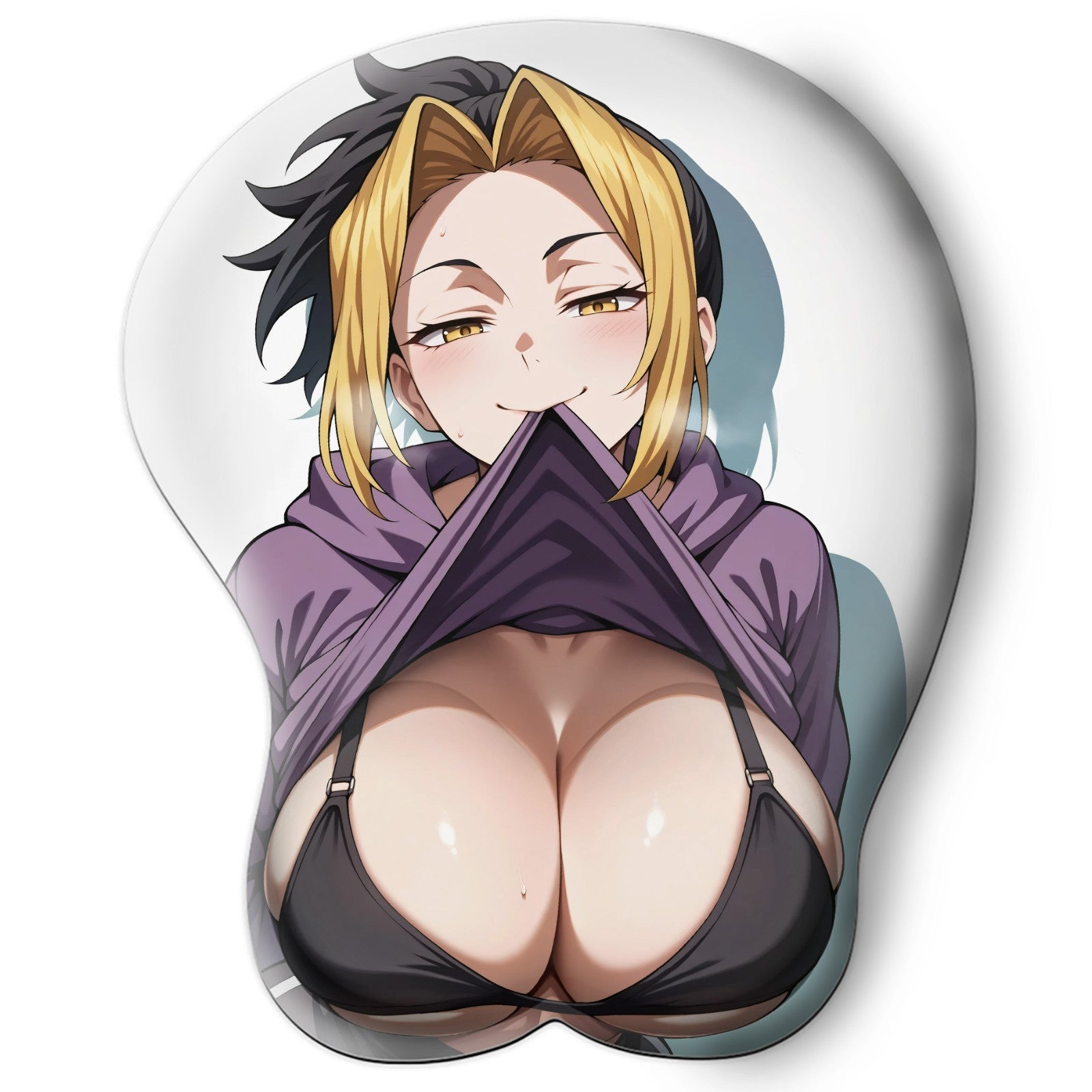 3D oppai Anime MousePad with Wrist Rest by Demon Slayer Makio #01