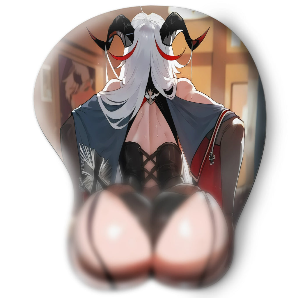 3D butt Anime Mouse Pad with Wrist Rest by Azur Lane Aegir (Ägir) #05