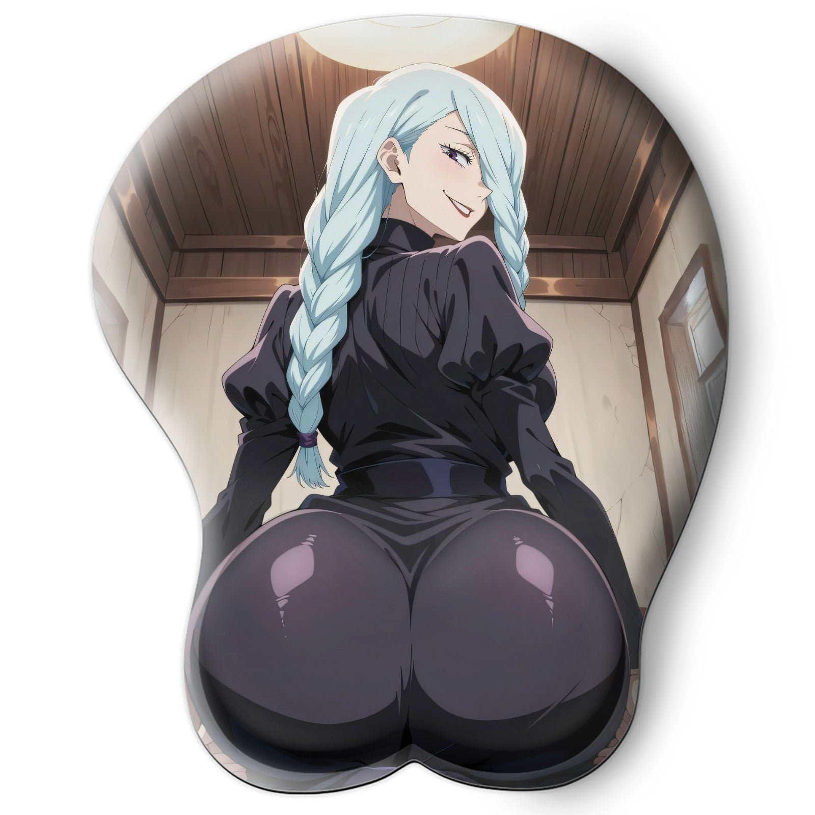3D butt Anime Mouse Pad with Wrist Rest by Jujutsu kaisen Mei mei #02