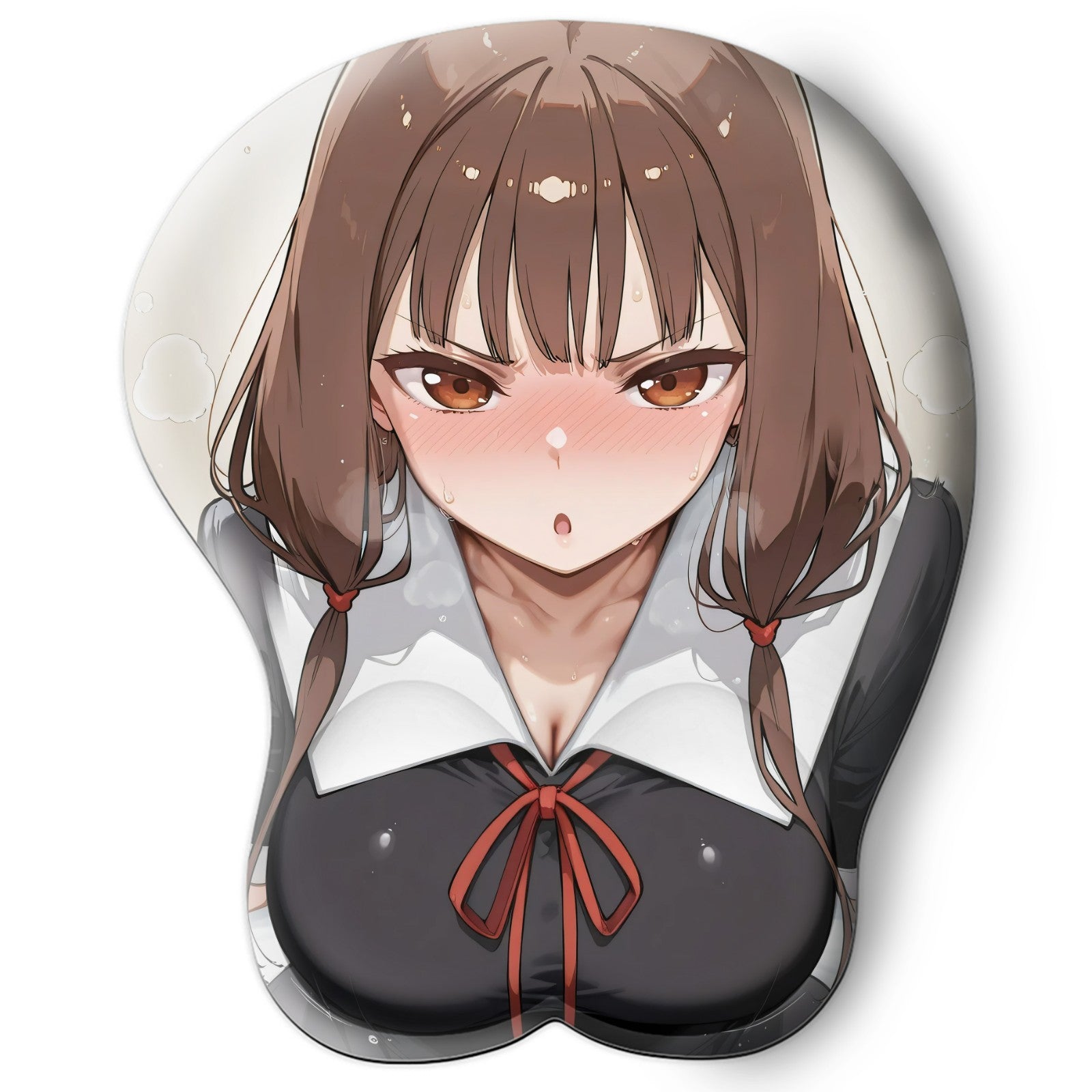 3D Oppai Anime Mouse Pad with Wrist Rest by Kaguya-sama Miko Iino #01