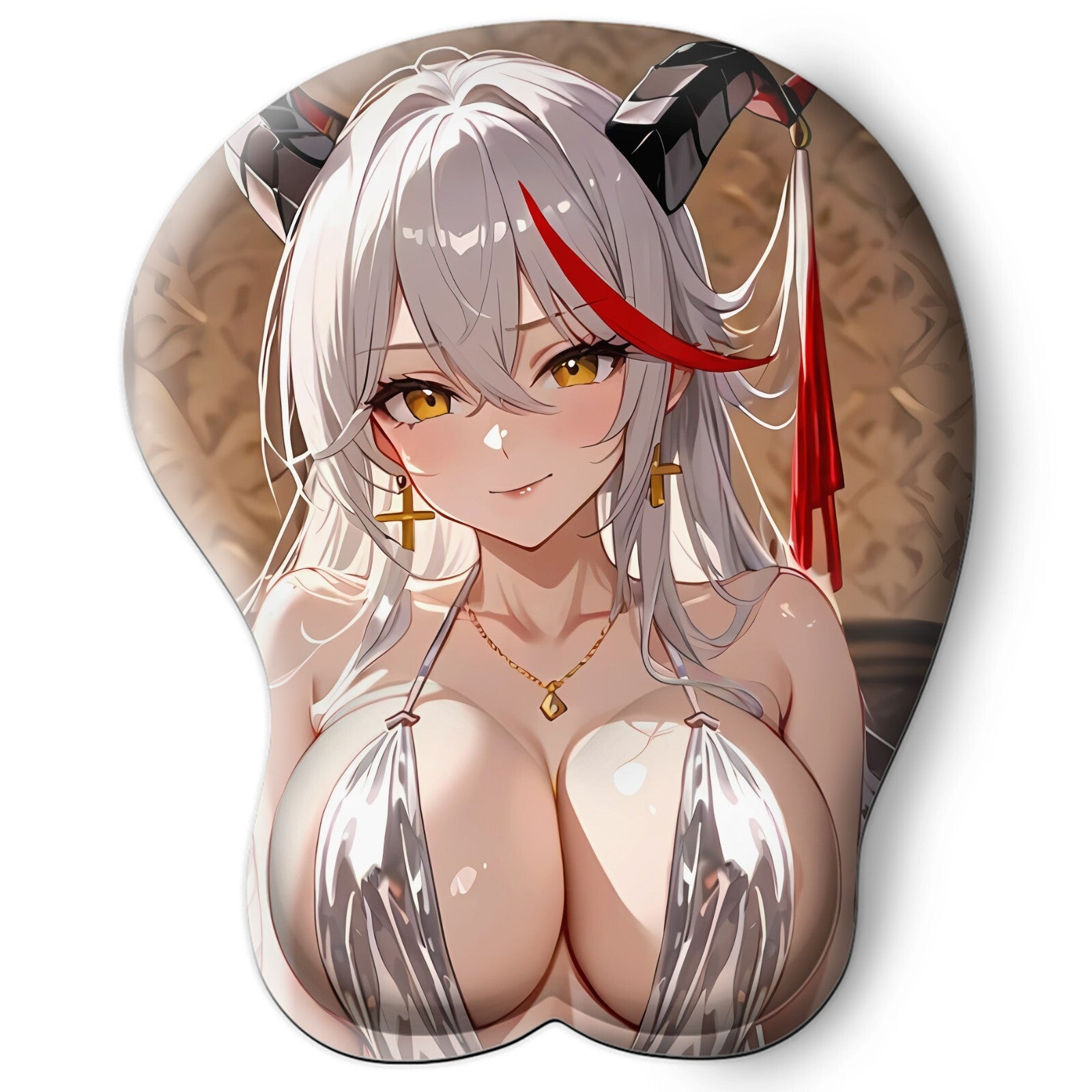 3D oppai Anime Mouse Pad with Wrist Rest by Azur Lane Aegir (Ägir) #02