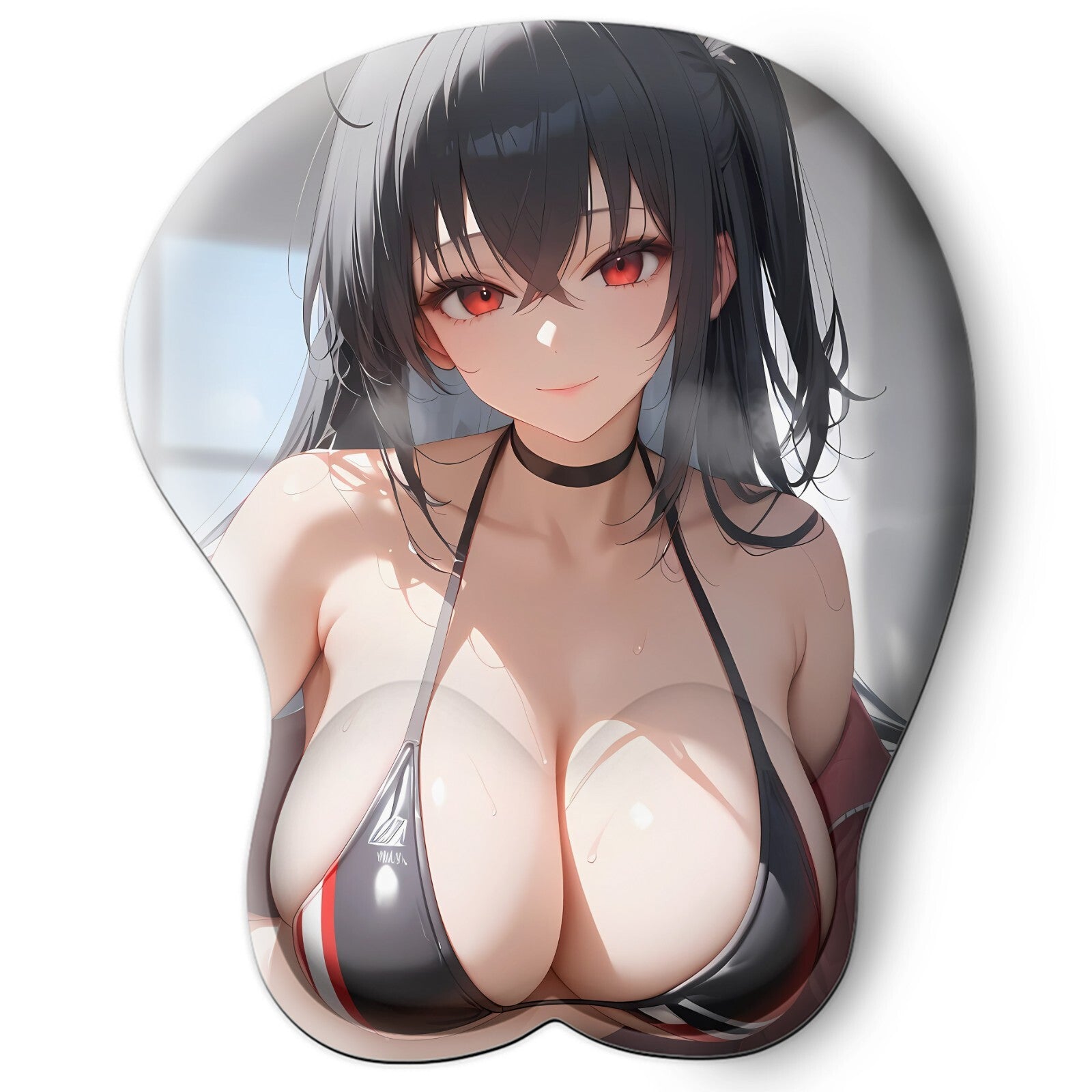 3D oppai Anime Mouse Pad with Wrist Rest by Azur Lane Taihou #02