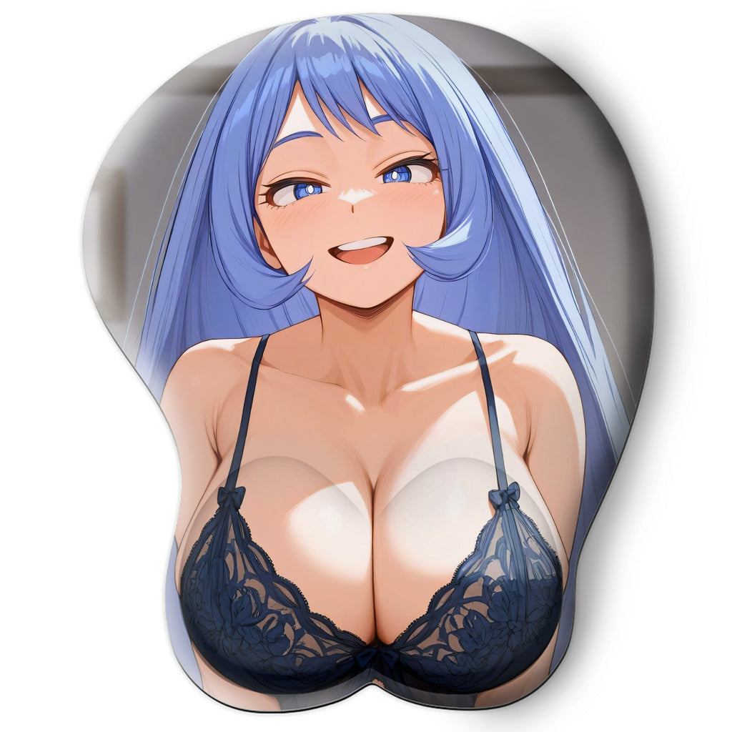 3D oppai Anime Mouse Pad with Wrist Rest by My hero academia Nejire Hado #01