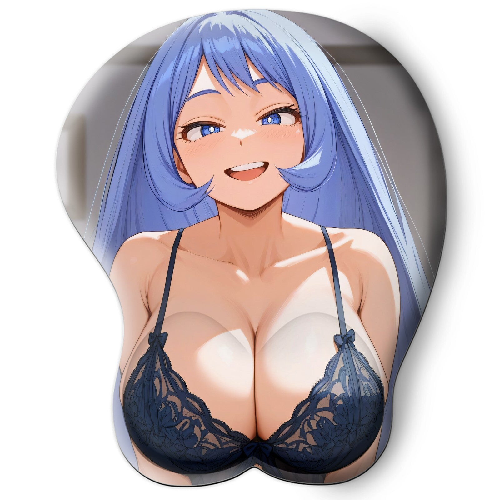 3D oppai Anime Mouse Pad with Wrist Rest by My hero academia Nejire Hado #01
