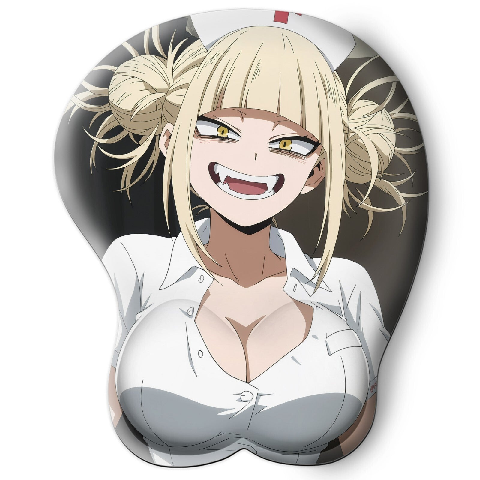 3D oppai Anime Mouse Pad with Wrist Rest by My hero academia Himiko Toga #02