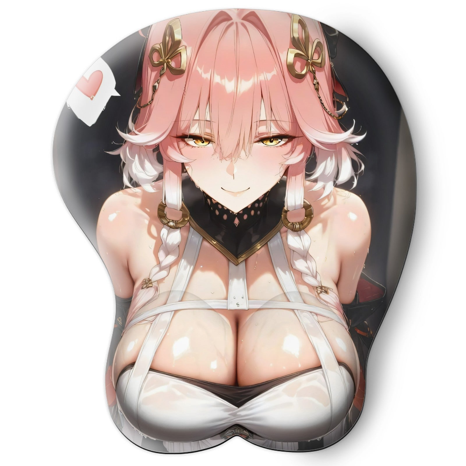 3D oppai Anime Mouse Pad with Wrist Rest by Wuthering Waves Changli #01